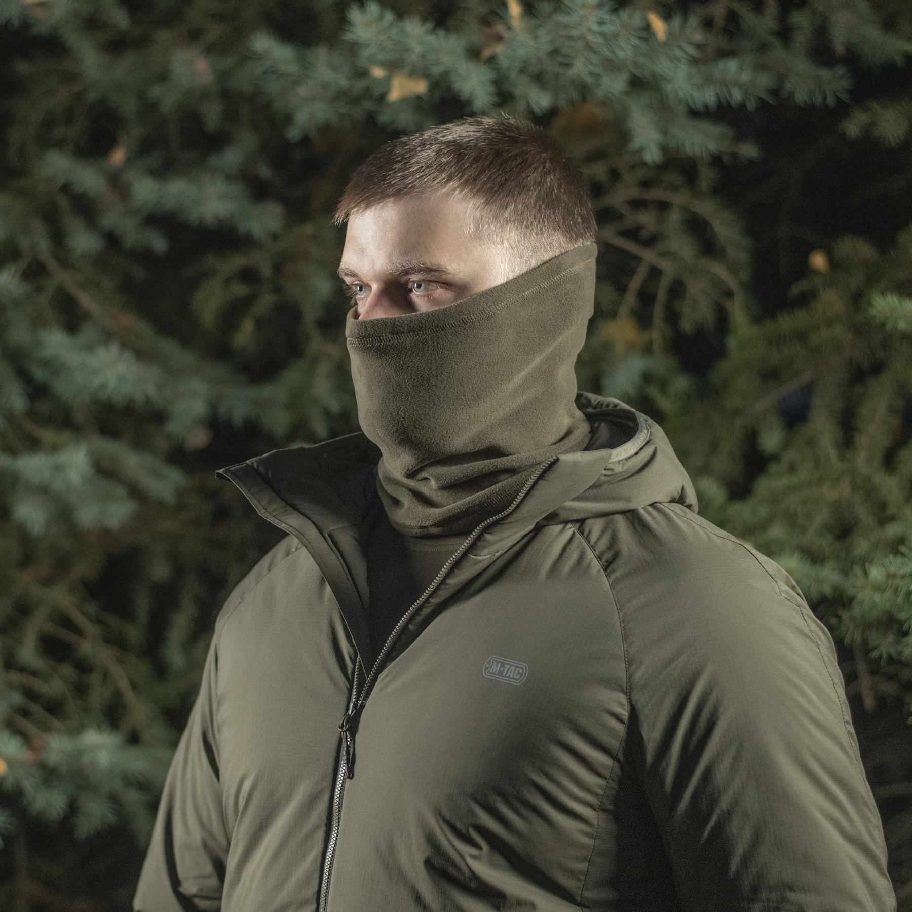 M-Tac шарф-труба Polartec Dark Olive — 7
