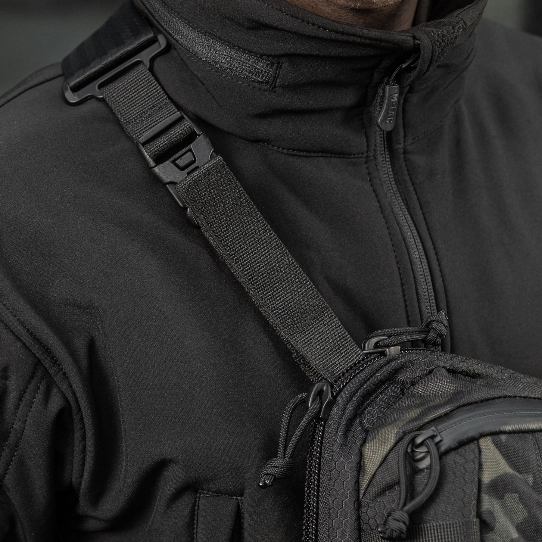 M-Tac сумка Sphaera Hex Hardsling Bag Large Elite Multicam Black/Black — 22