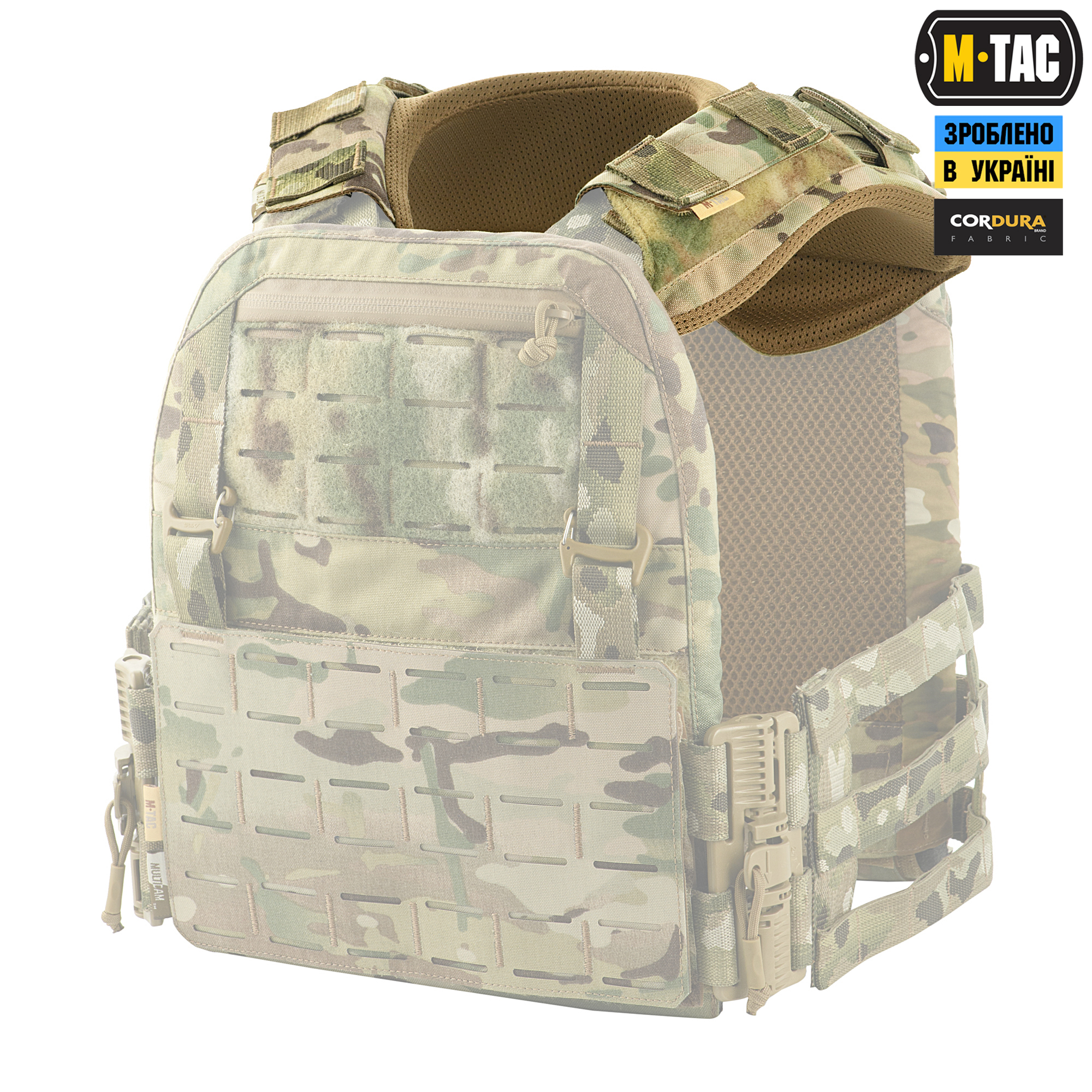 M-Tac демпфер плечевой для плитоноски Cuirass QRS Multicam — 4