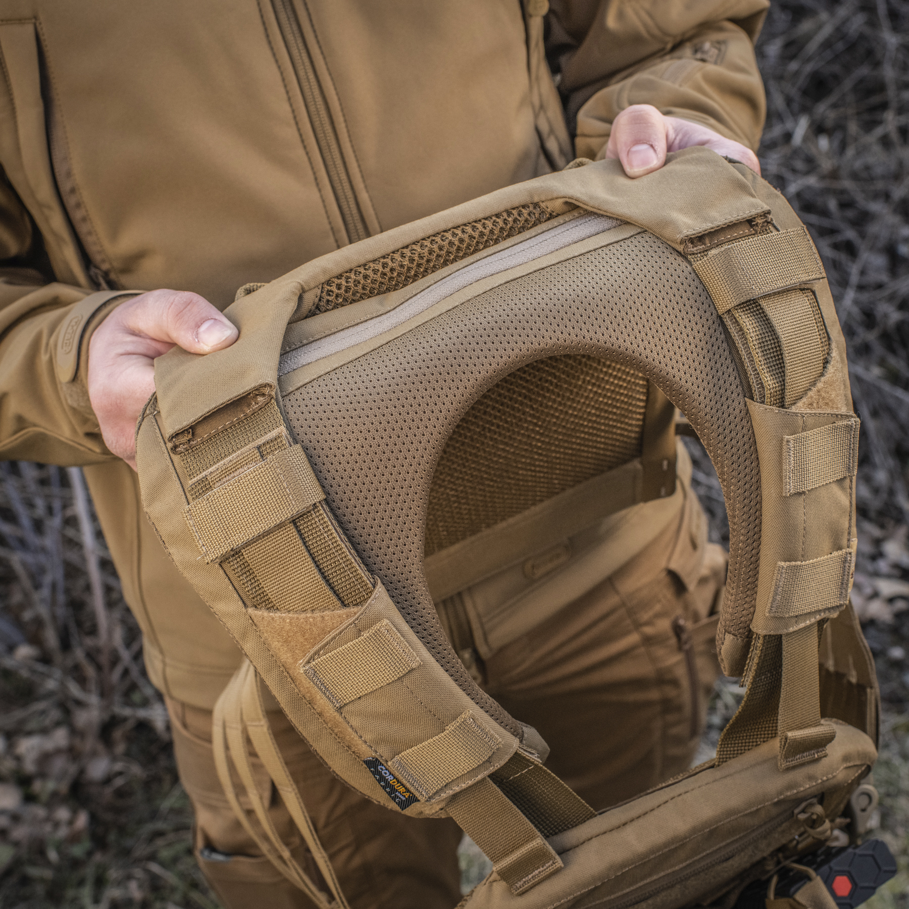 M-Tac демпфер плечевой для плитоноски Cuirass QRS Coyote — 16