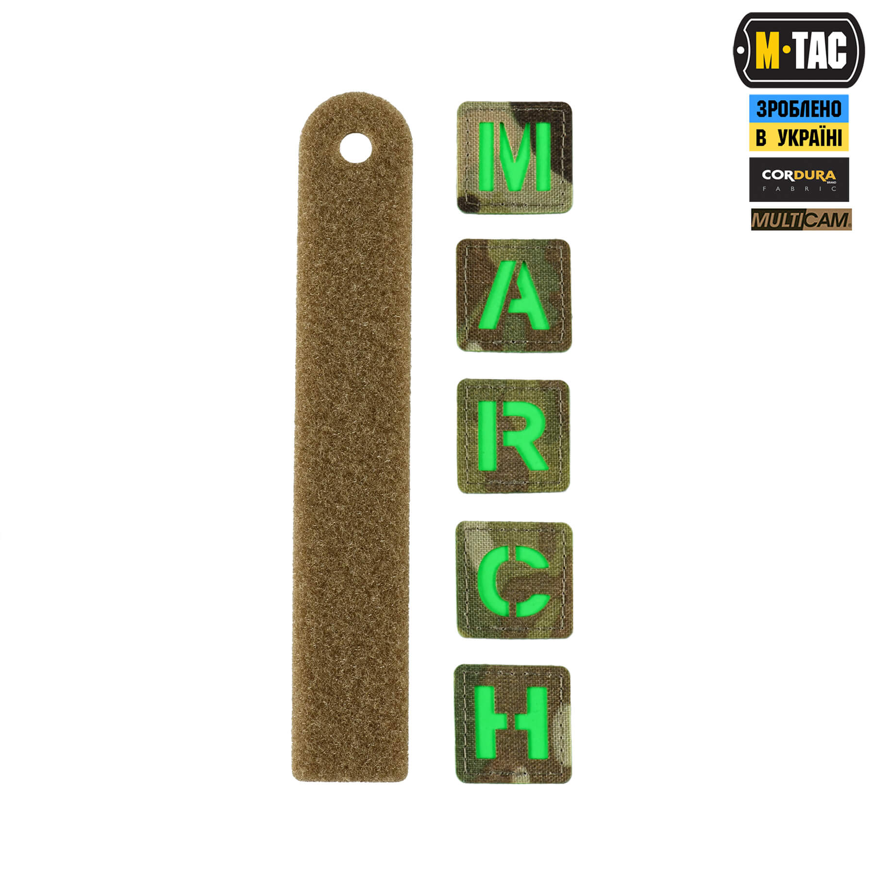 M-Tac нашивка MARCH Multicam/Green/GID — 4