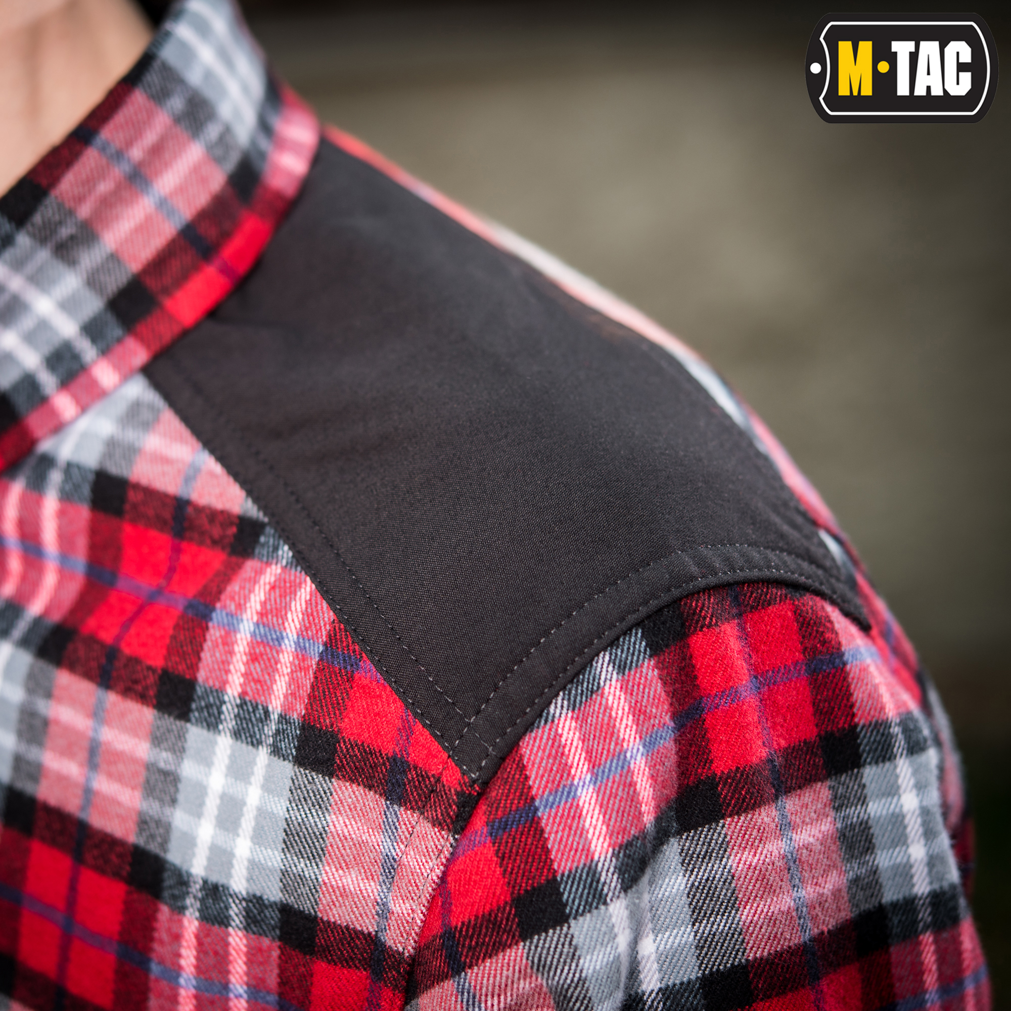 M-Tac рубашка Redneck Cotton Shirt Red — 12