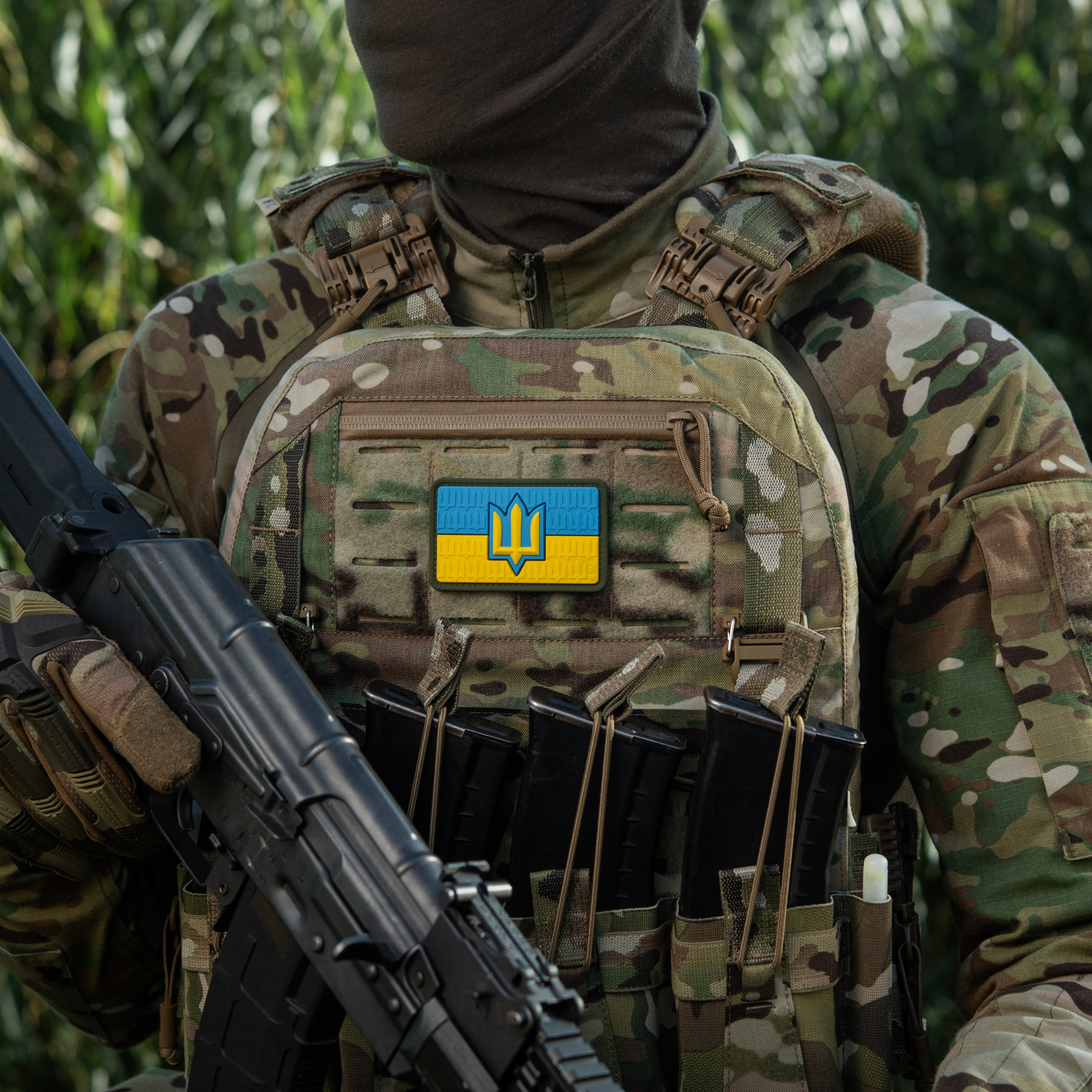 M-Tac нашивка прапор України з тризубом ЗСУ PVC full-color — 4