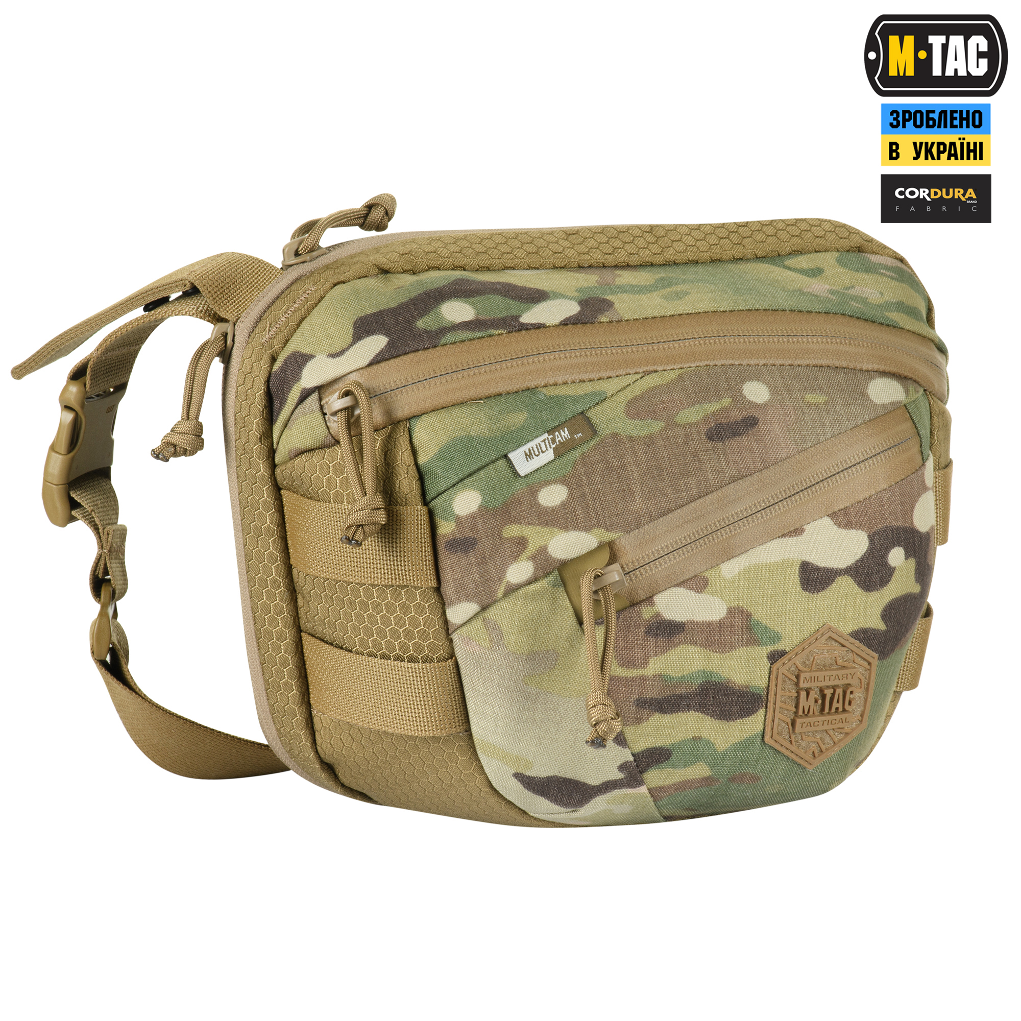 M-Tac сумка Sphaera Hex Hardsling Bag Gen.II Elite Multicam/Coyote — 3