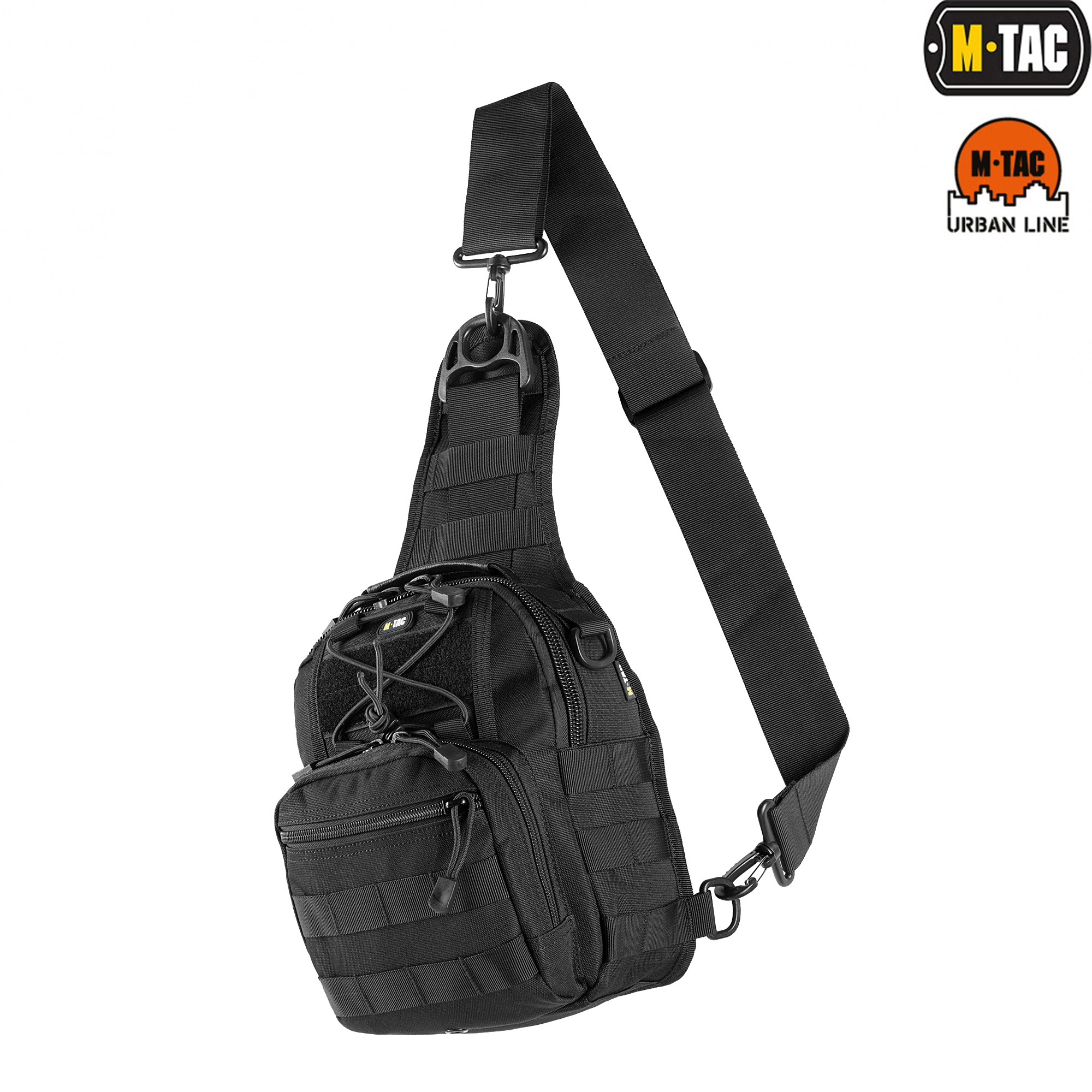 M-Tac сумка Urban Line City Patrol Carabiner Bag Black — 2
