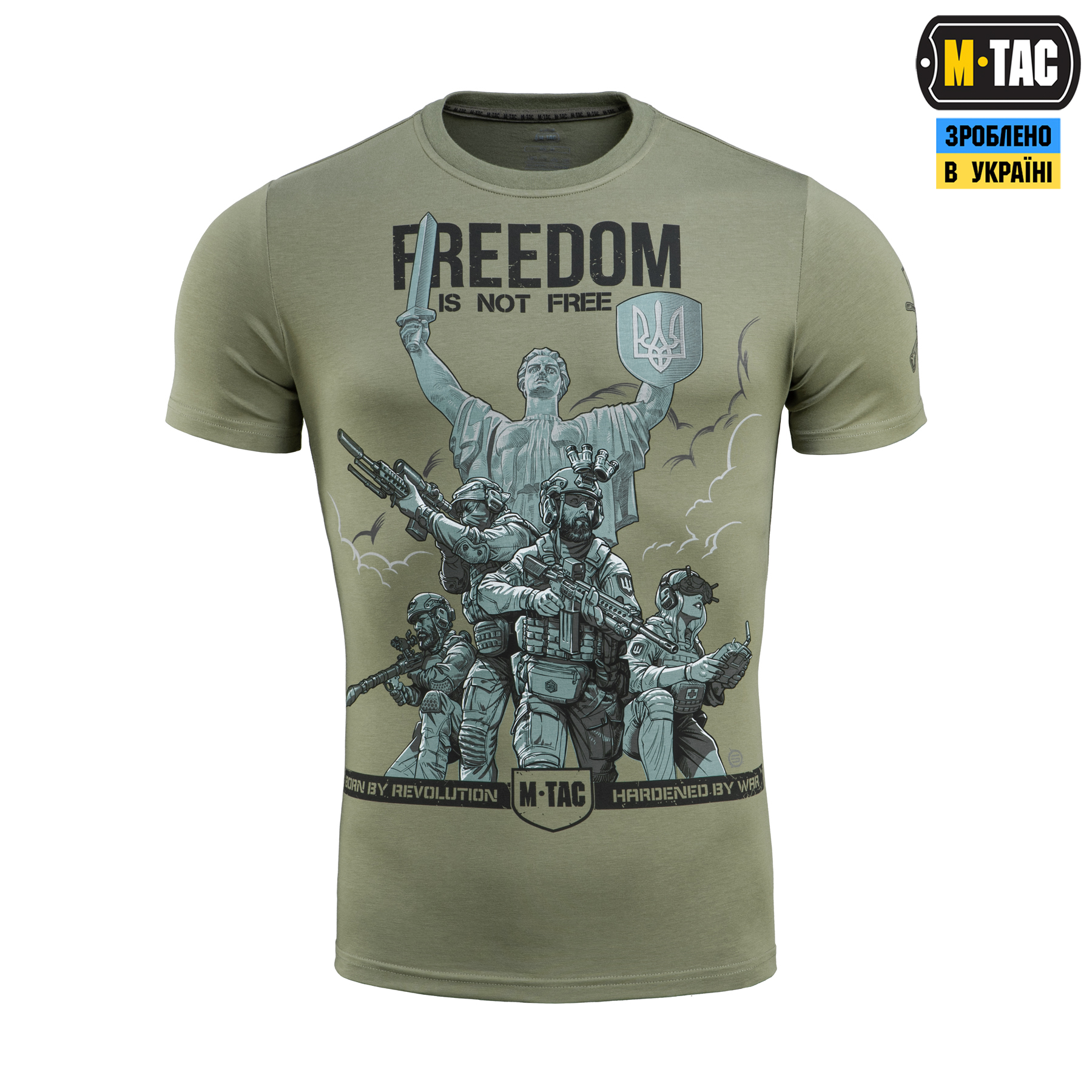 M-Tac футболка Freedom Light Olive — 3