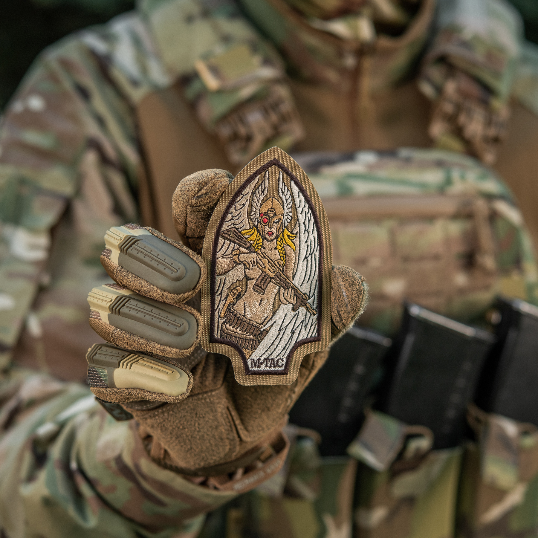 M-Tac нашивка Valkyrie (вышивка) Coyote — 10
