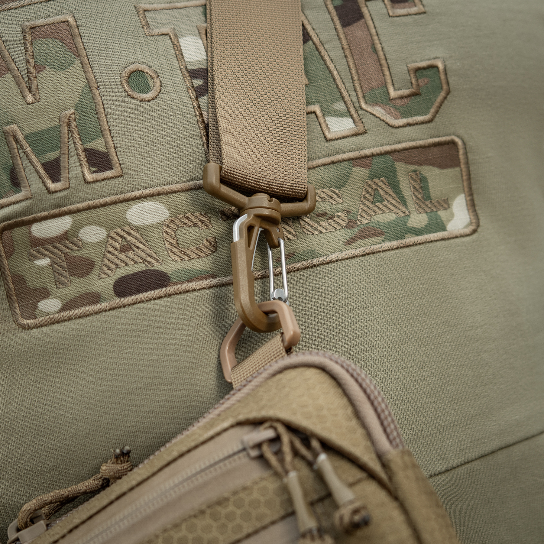 M-Tac сумка Admin Bag Medium Elite с липучкой Hex Coyote — 19