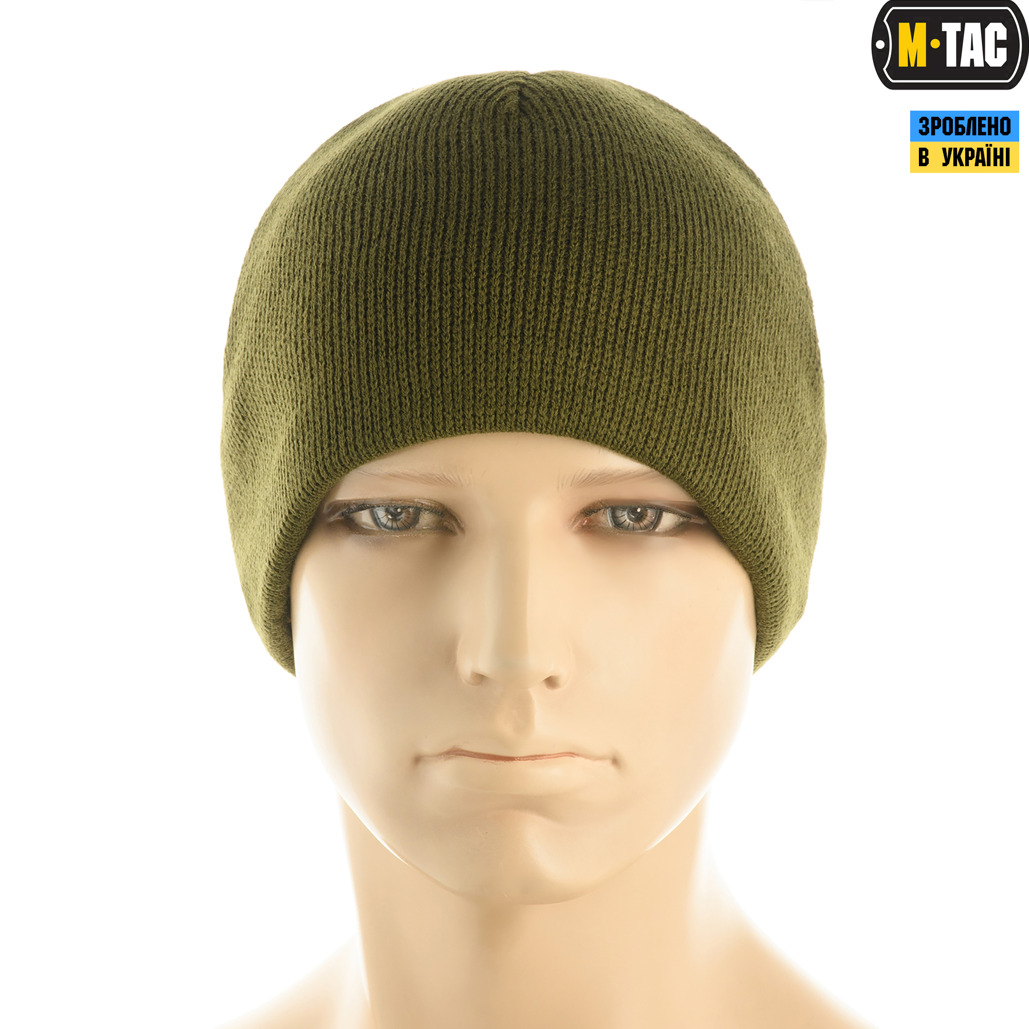 M-Tac шапка акрил/флис Olive — 3