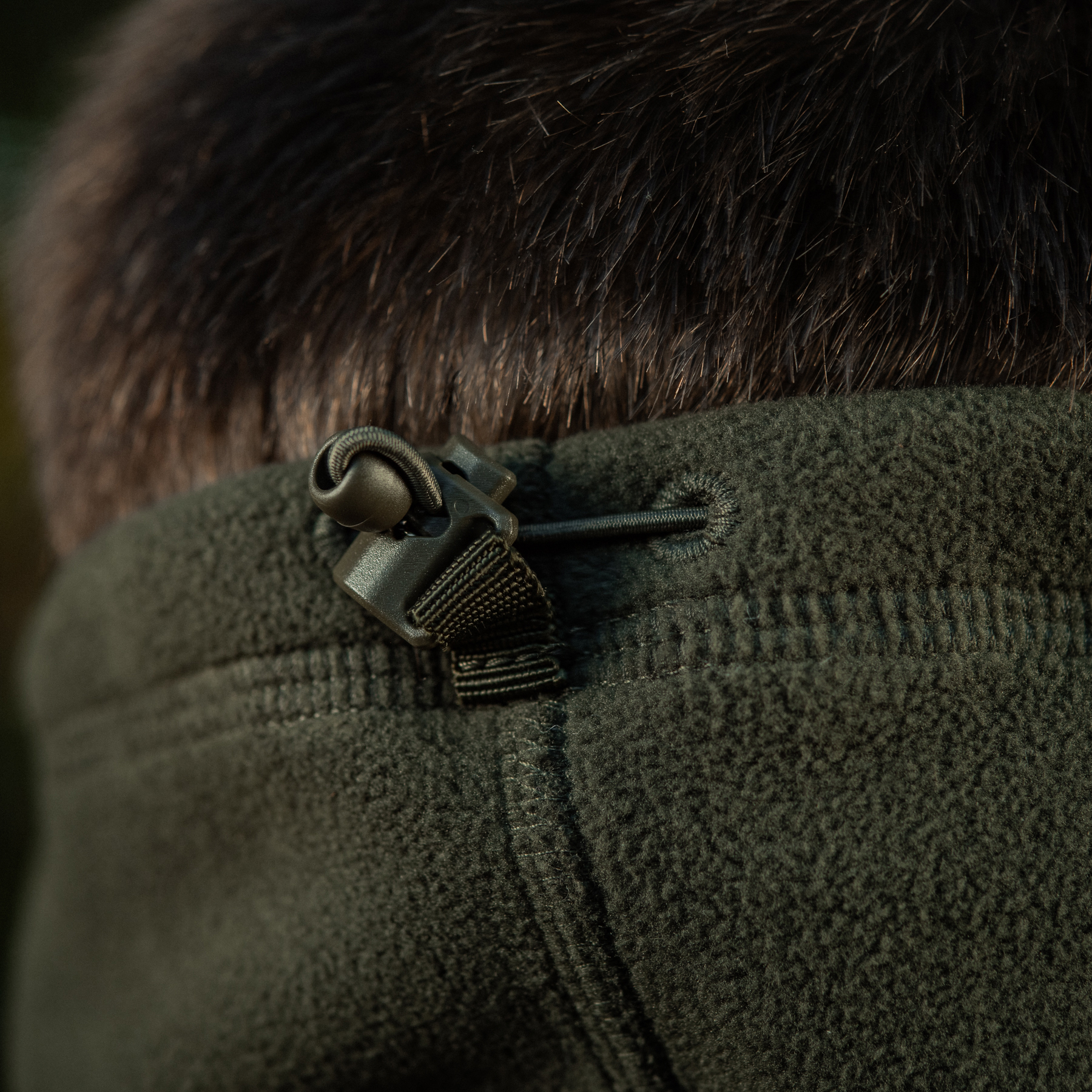 M-Tac шарф-труба анатомический с затяжкой Elite флис (320г/м2) Army Olive — 11