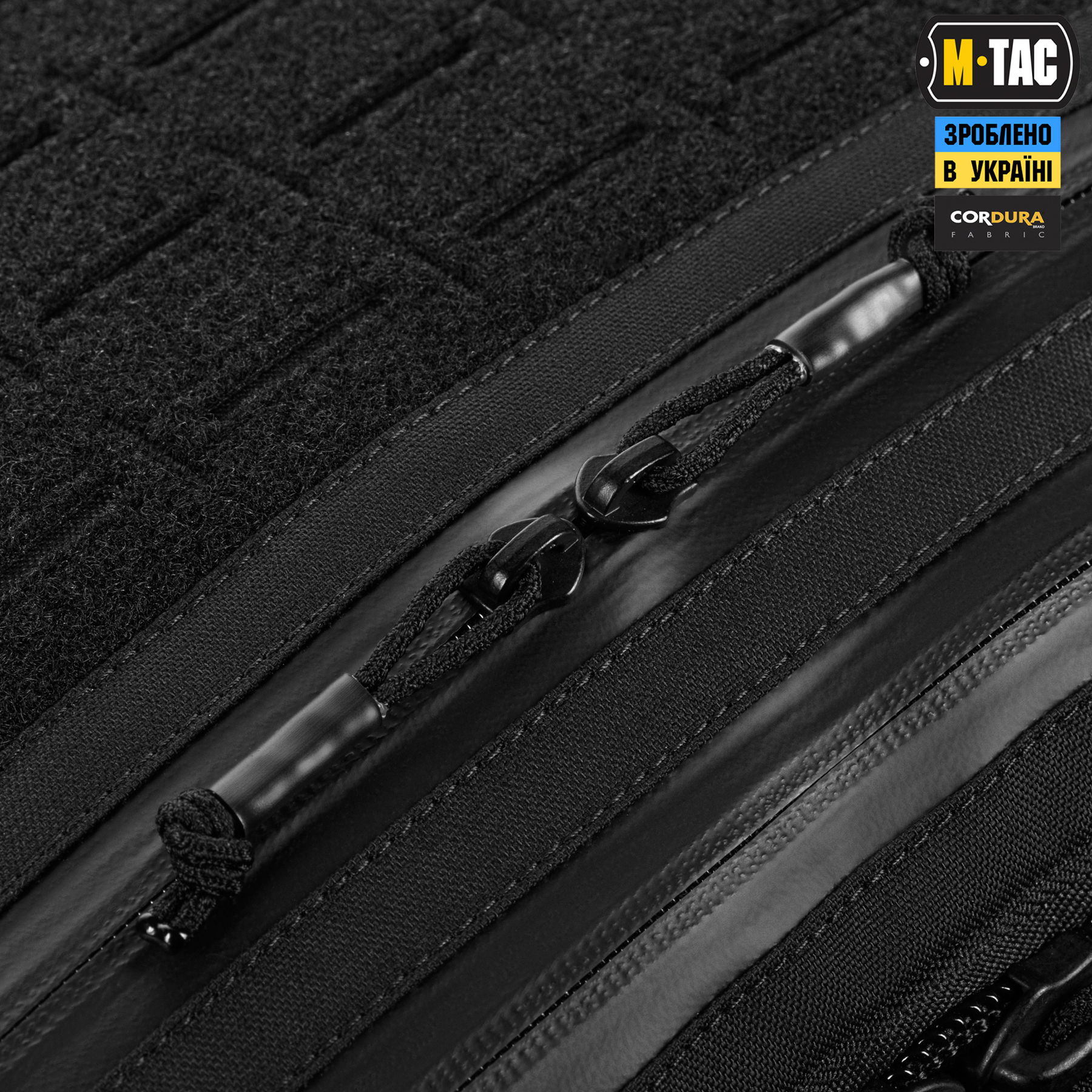 M-Tac сумка Admin Bag Large Elite с липучкой Black — 9
