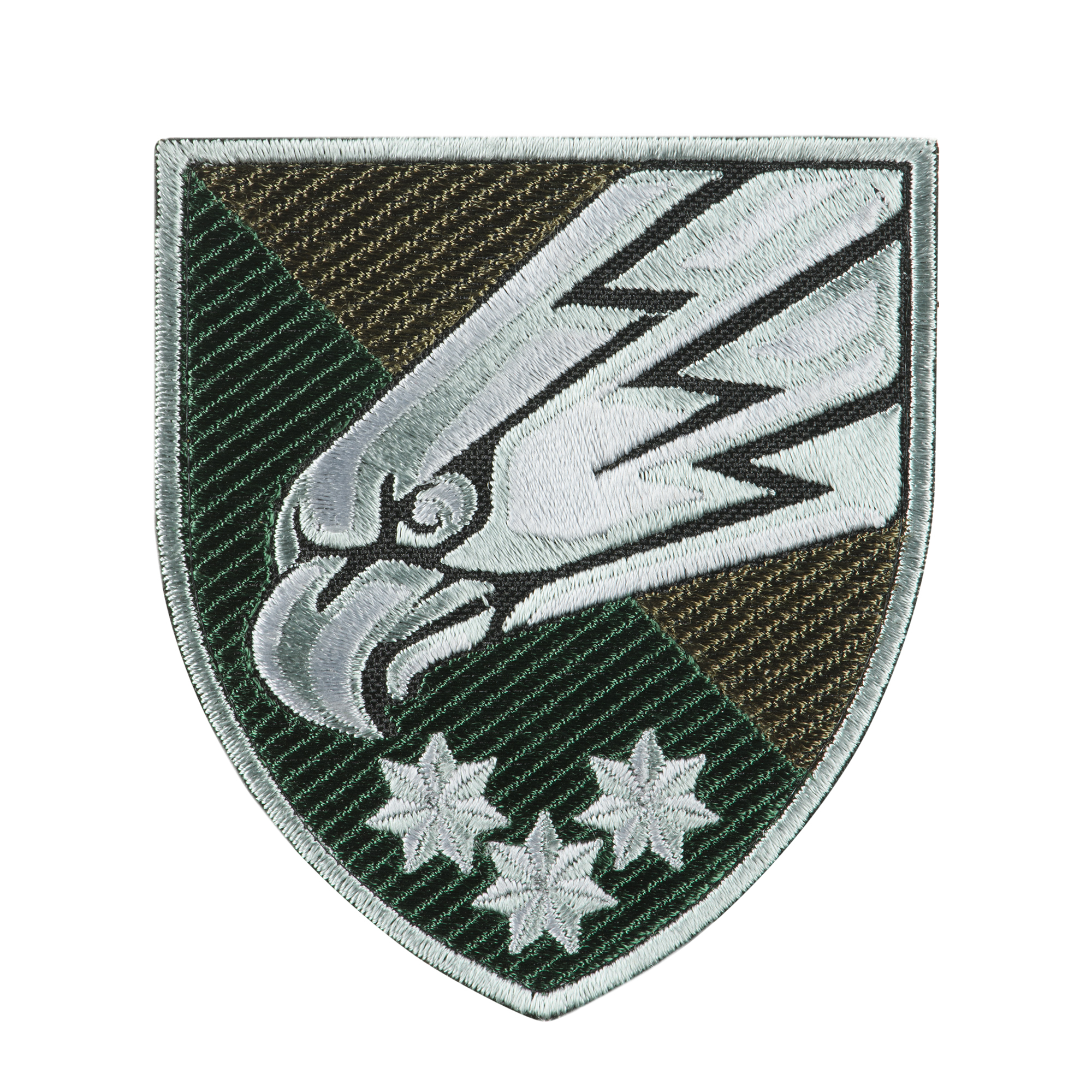 Шеврон 25 ОПДБр олива — 2