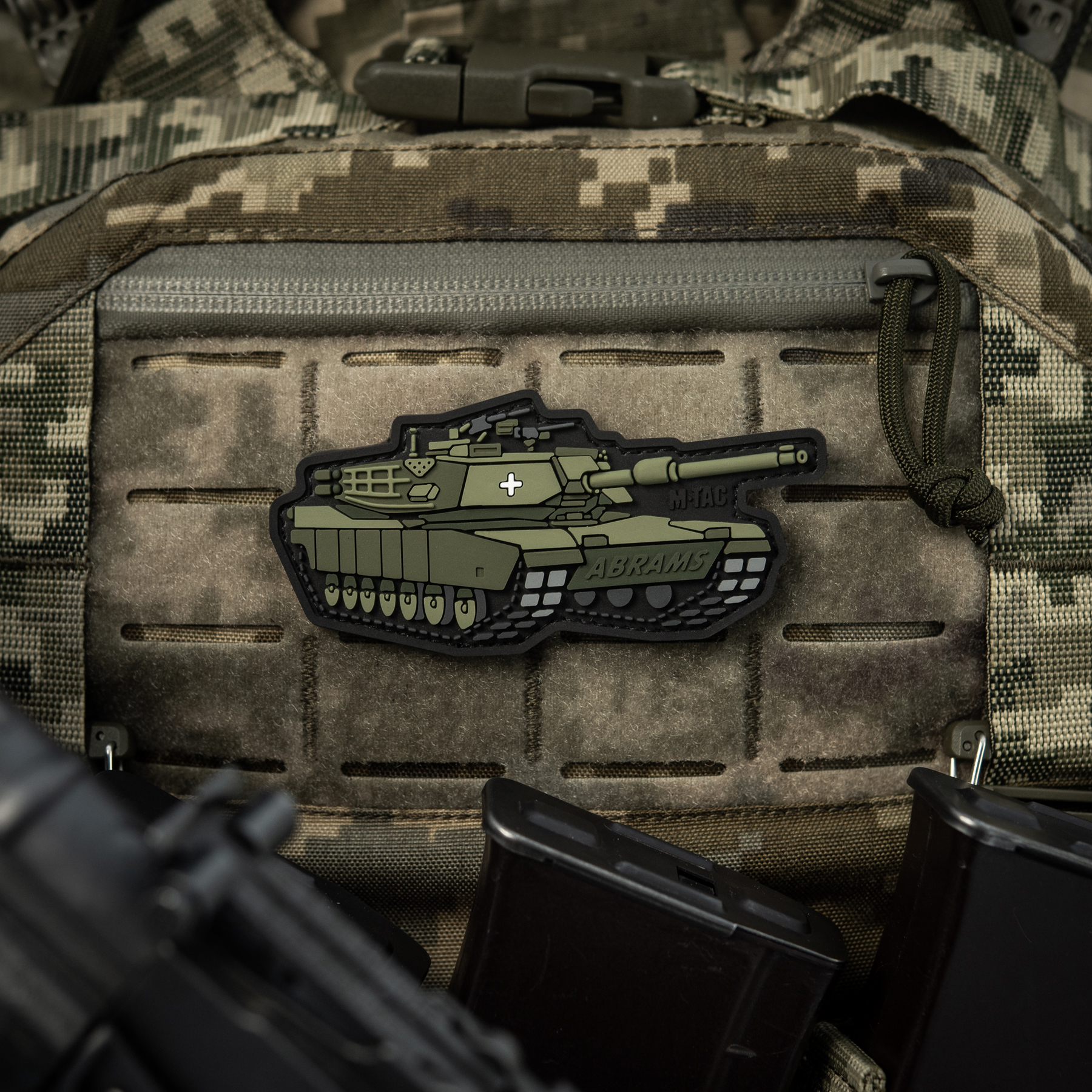M-Tac нашивка ABRAMS (PVC) olive — 6