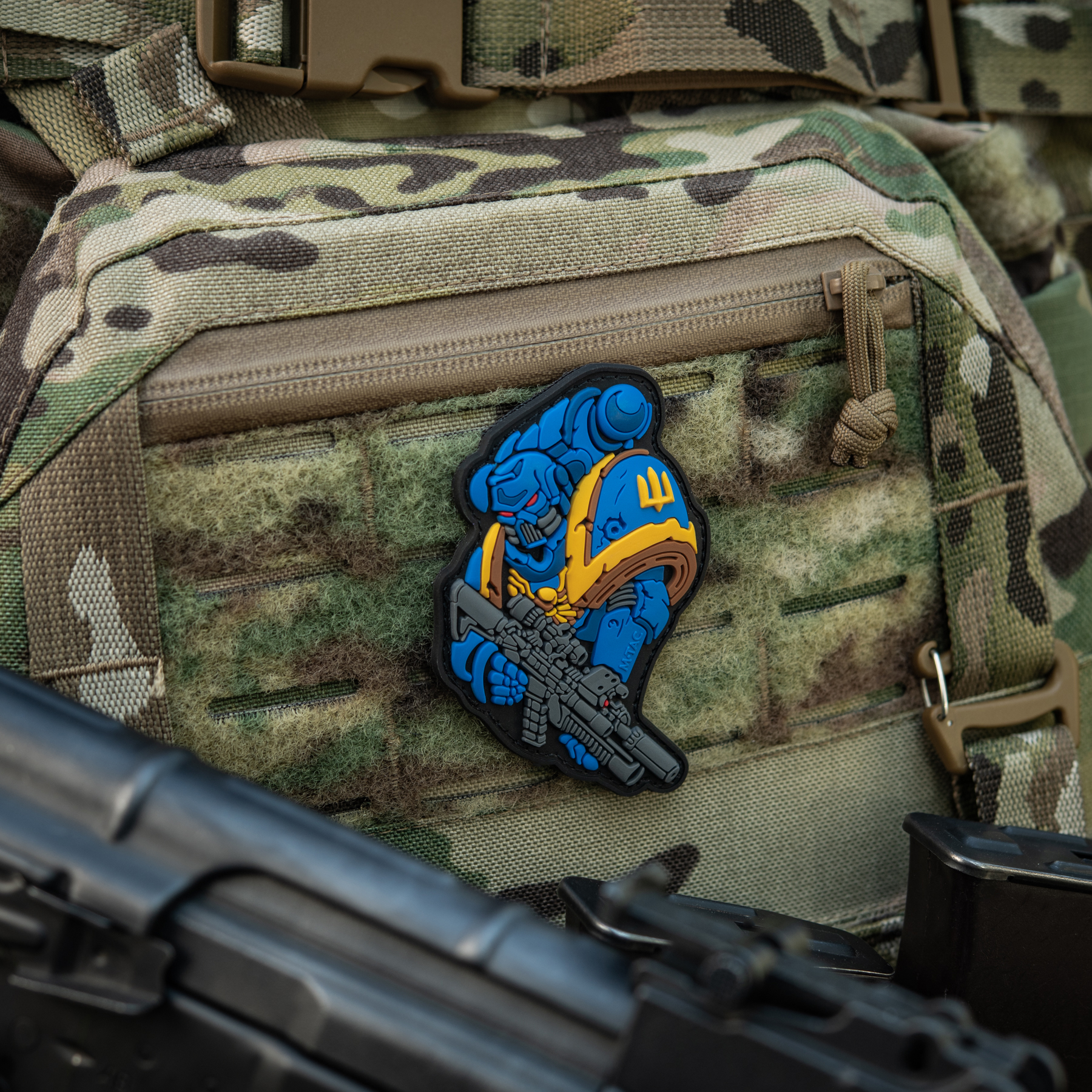 M-Tac нашивка Штурмовик Yellow/Blue — 9