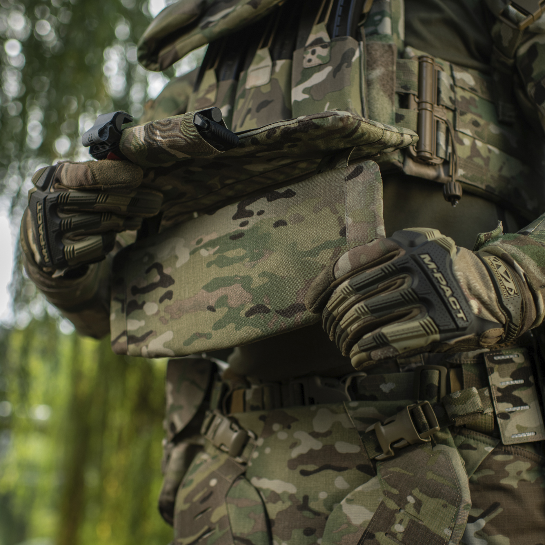 M-Tac защита живота с баллистическим пакетом 1 класс защиты (FMS) Laser Cut Multicam — 27