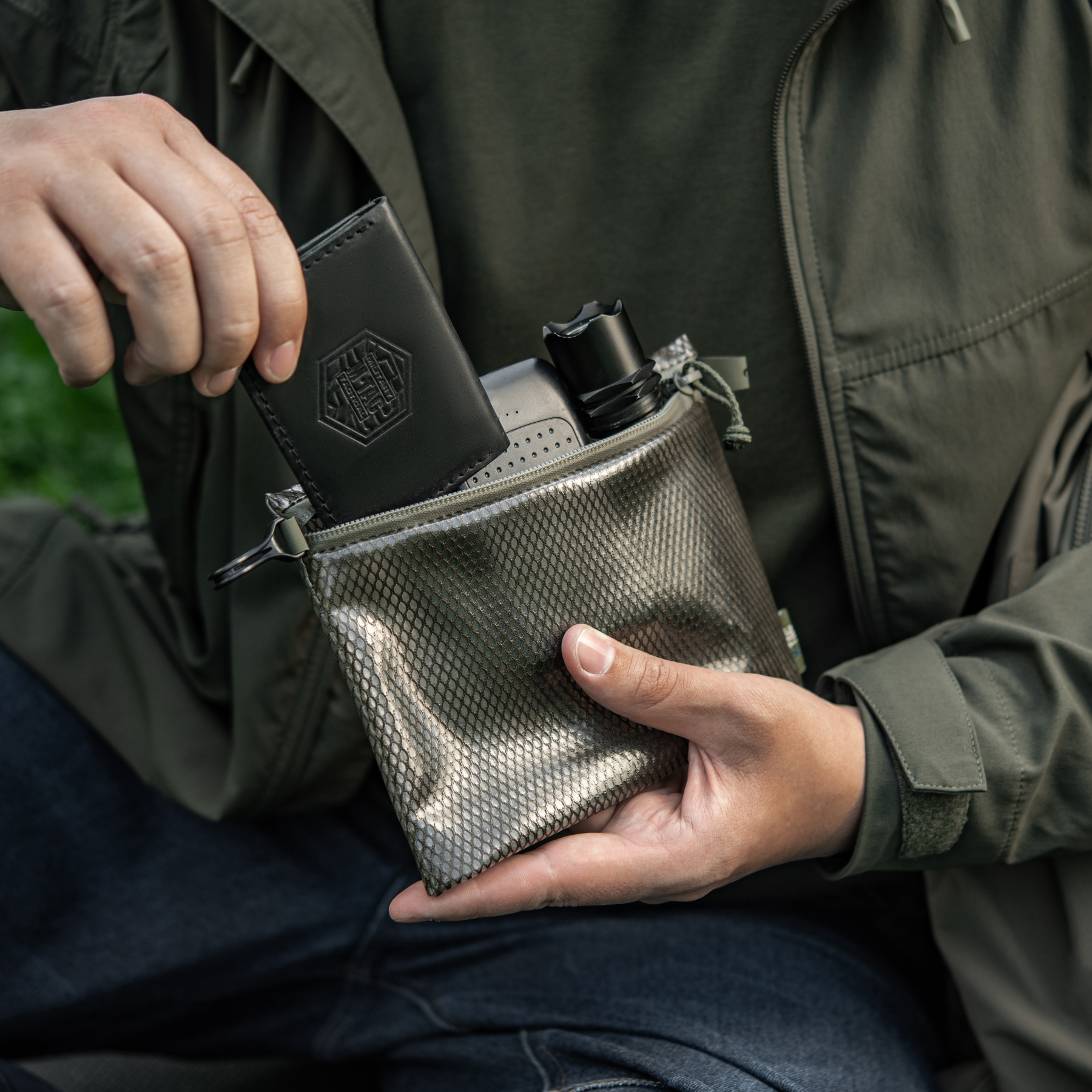 M-Tac комплект органайзеров Zip Pocket Set Elite Ranger Green — 24