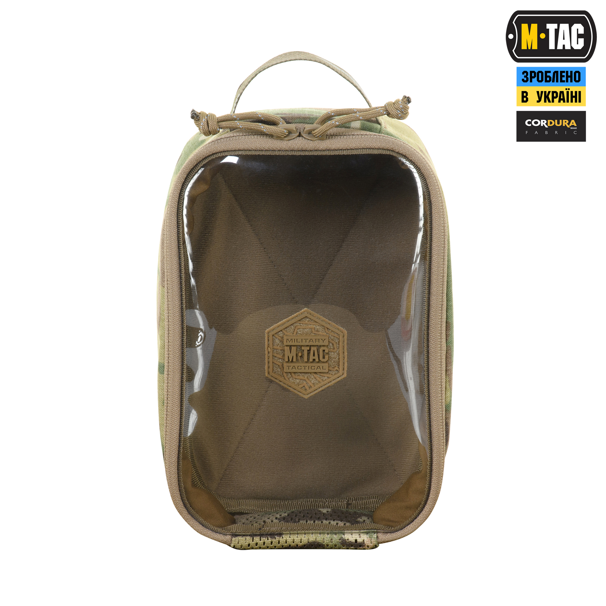 M-Tac органайзер утилитарный прозрачный Elite Small Gen.II Multicam — 3
