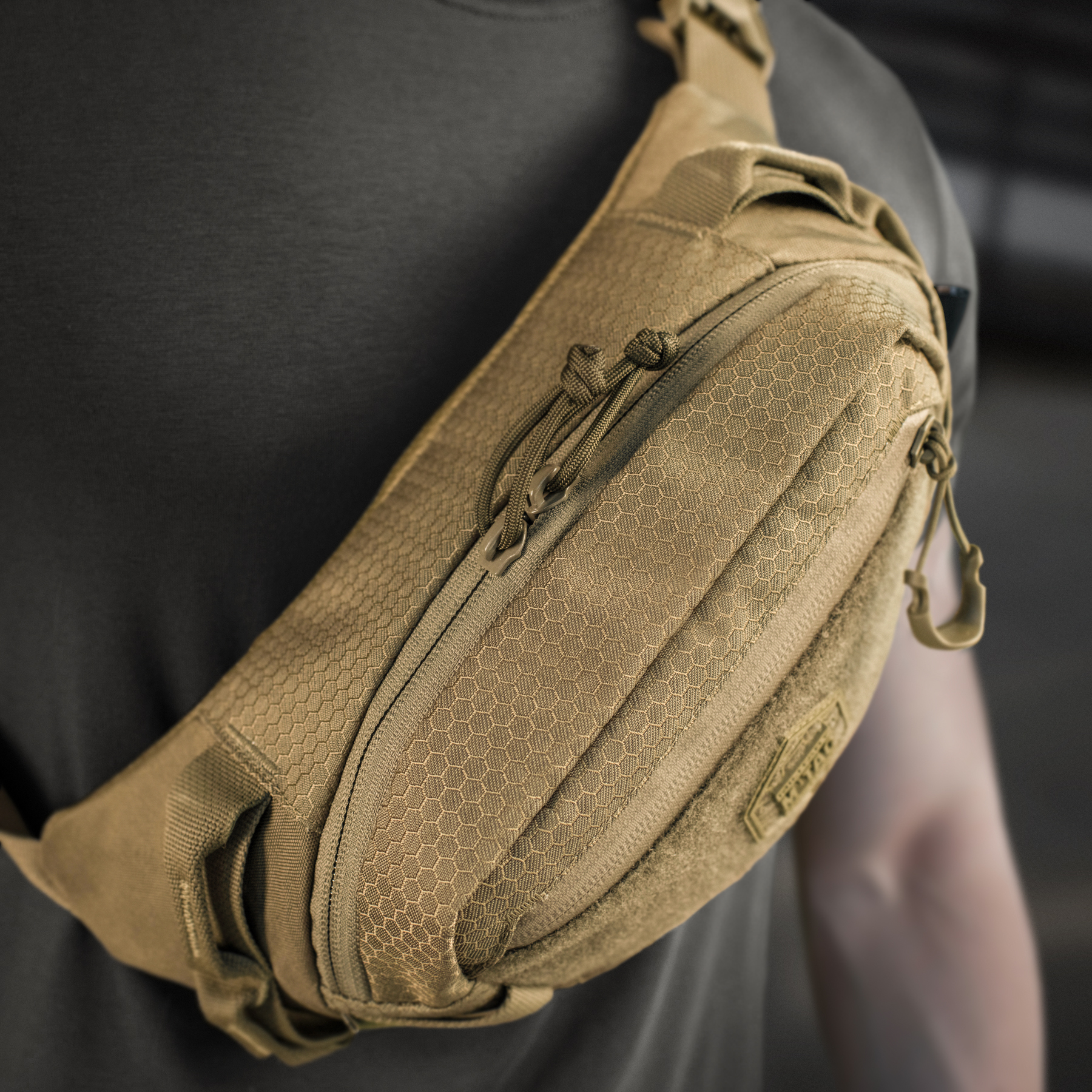 M-Tac сумка Waist Bag Elite Hex Coyote — 10