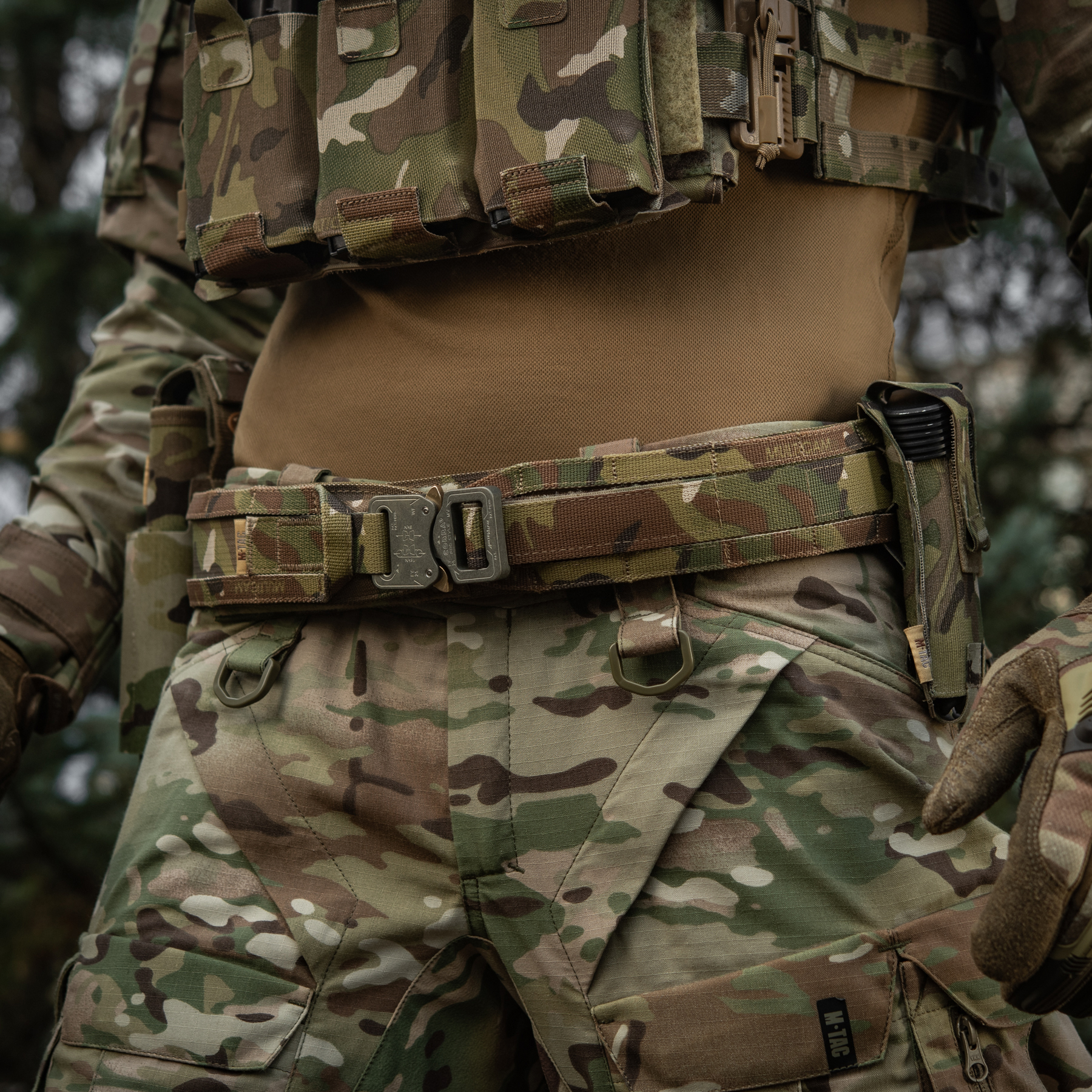 M-Tac ремень Range Belt Cobra Buckle Gen.IV Multicam — 8