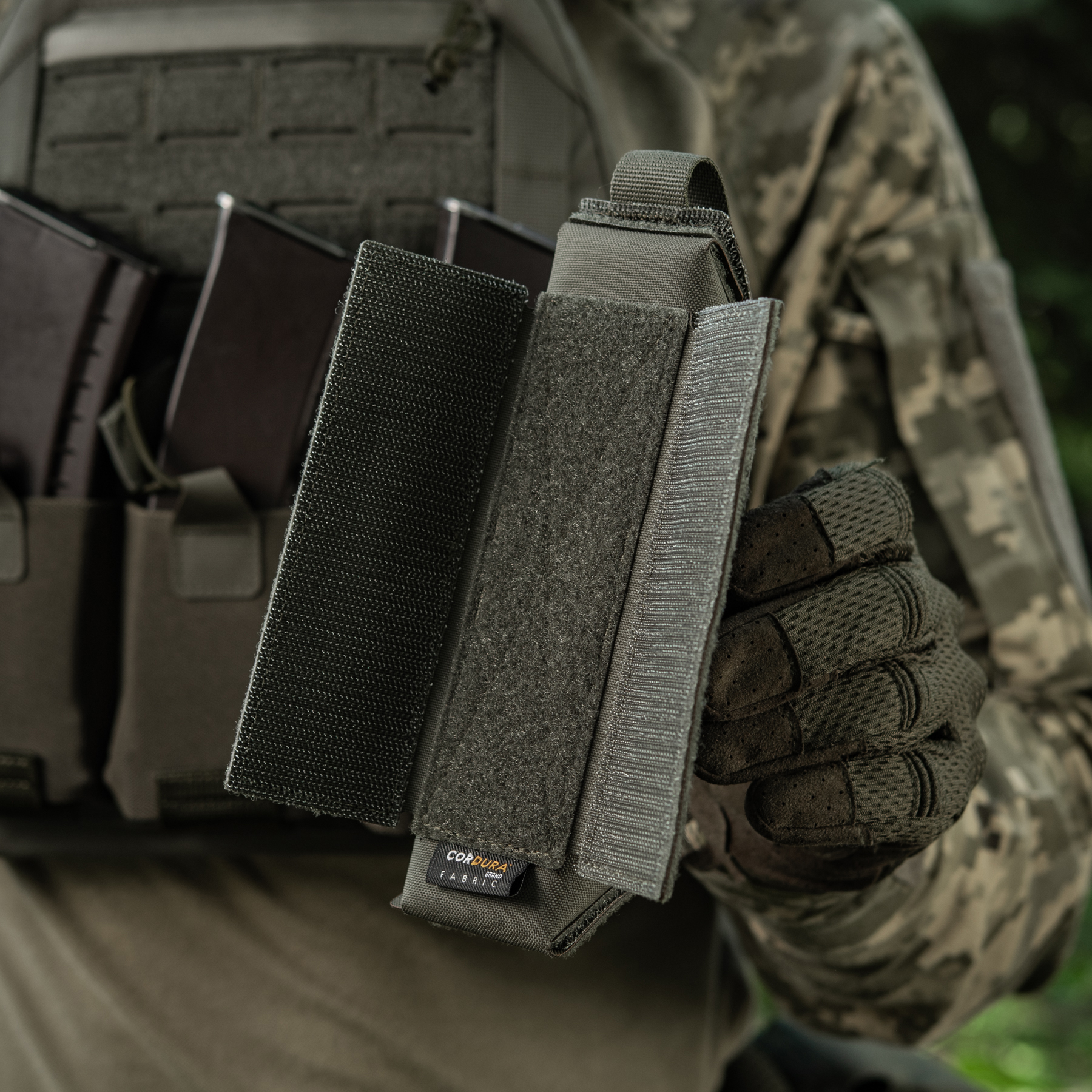 M-Tac подсумок для турникета закрытый FLAP Ranger Green — 18