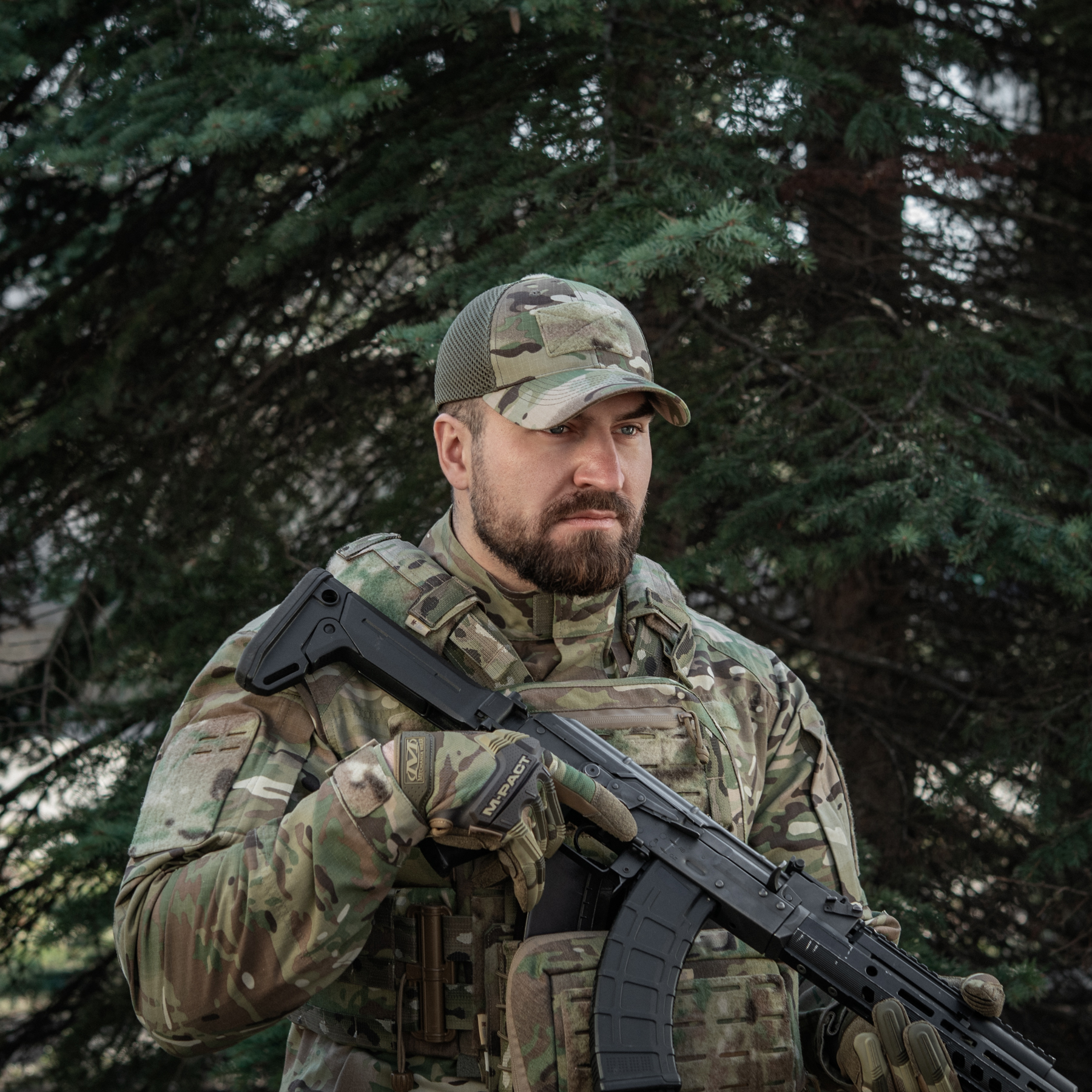 M-Tac бейсболка тактическая с сеткой Rip-Stop MC — 9