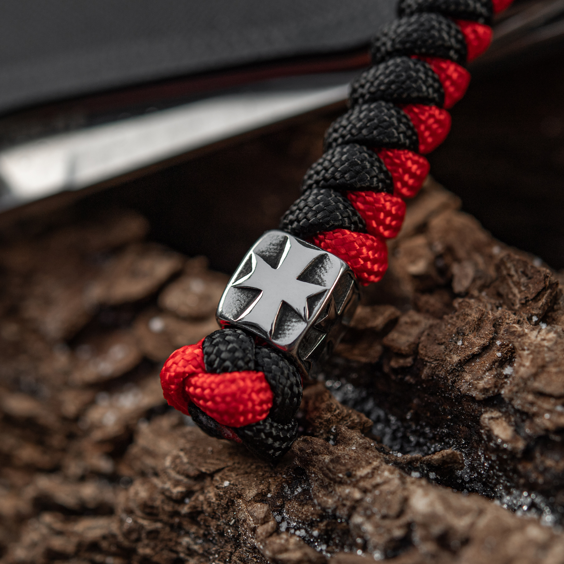 M-Tac темляк Viper Козацкий Крест Steel Black&Red — 10