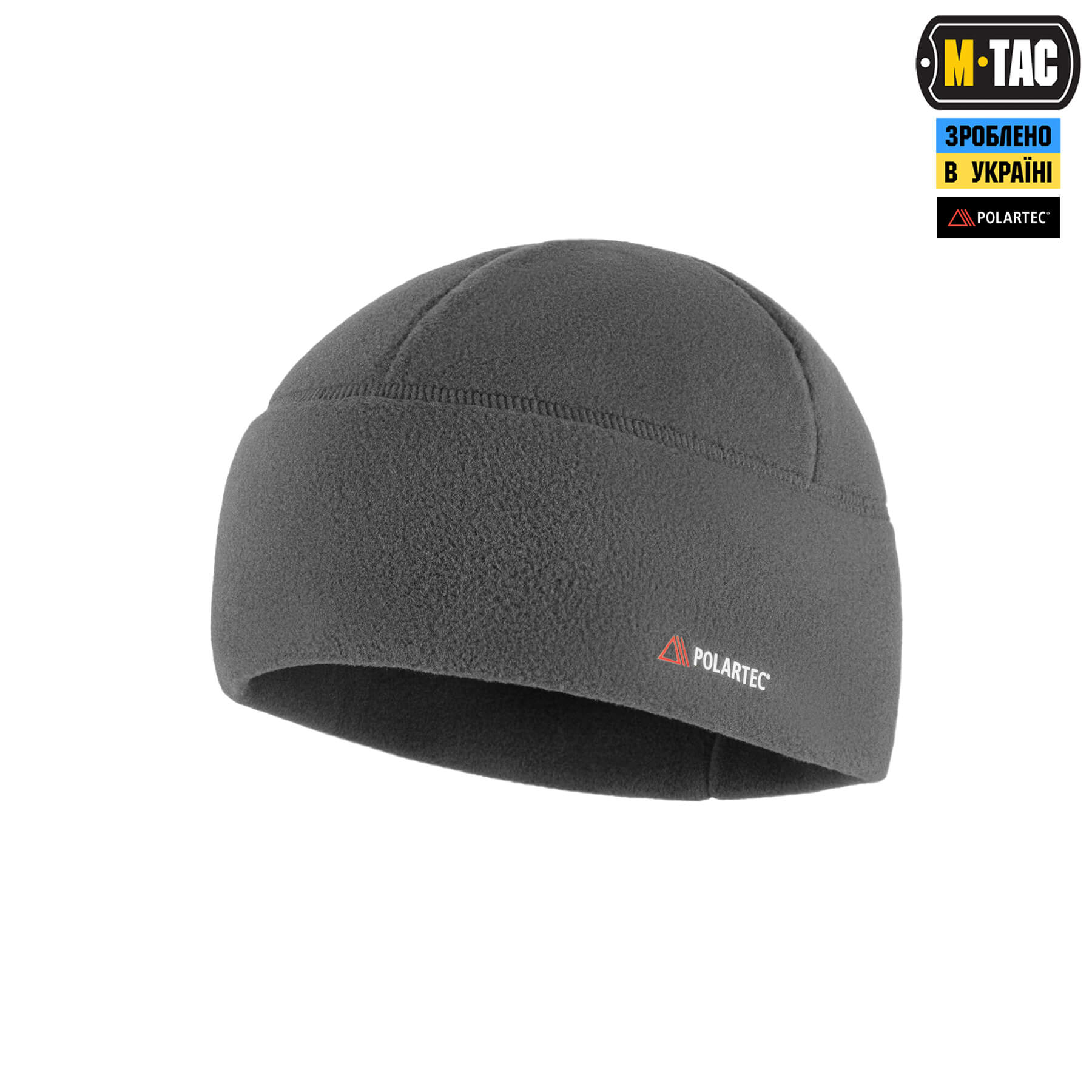 M-Tac шапка Watch Cap Polartec Cold Weather Dark Grey — 5