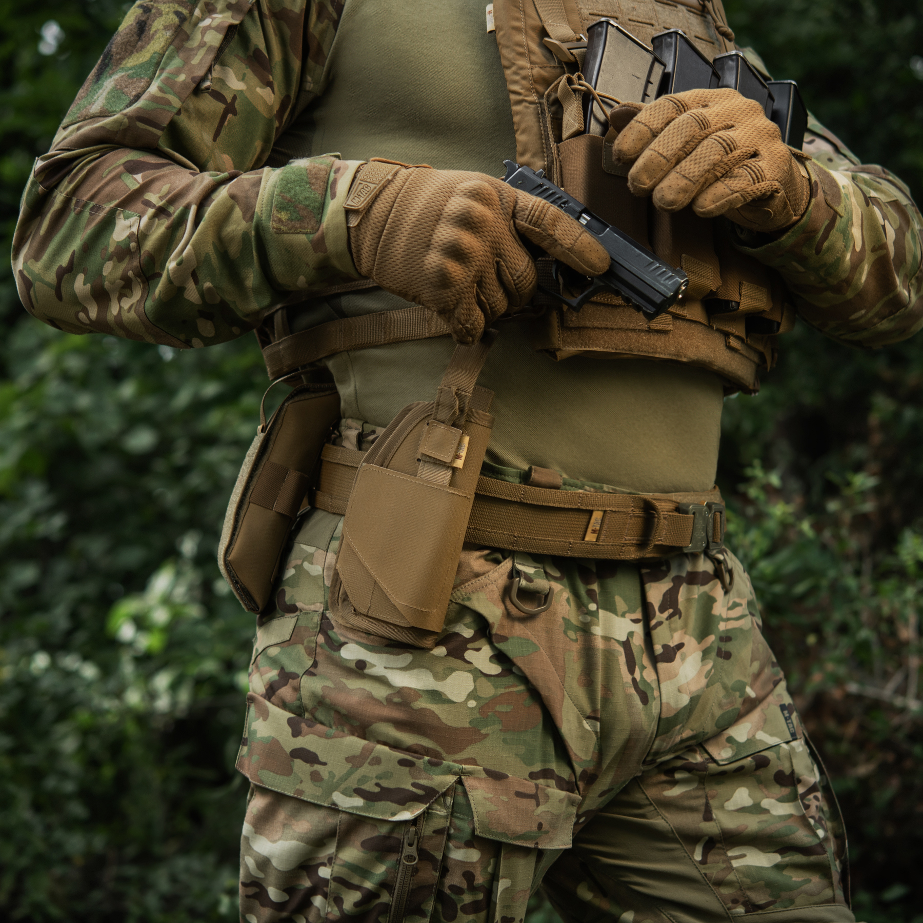 M-Tac кобура универсальная Elite Rights Coyote — 11
