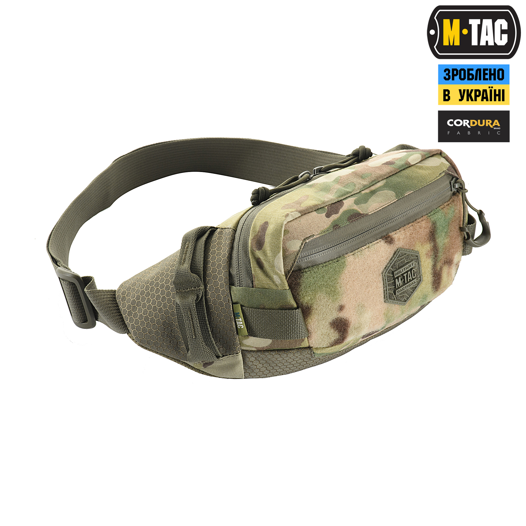 M-Tac сумка Waist Bag Elite Hex Multicam/Ranger Green — 4