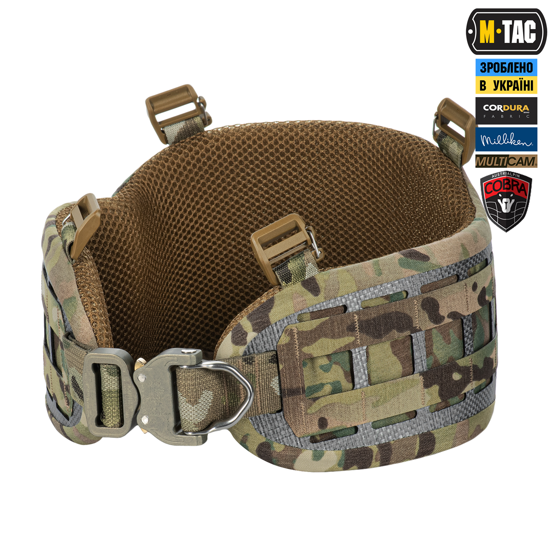 M-Tac пояс тактический War Belt Tiger D-Ring Cobra Multicam — 2