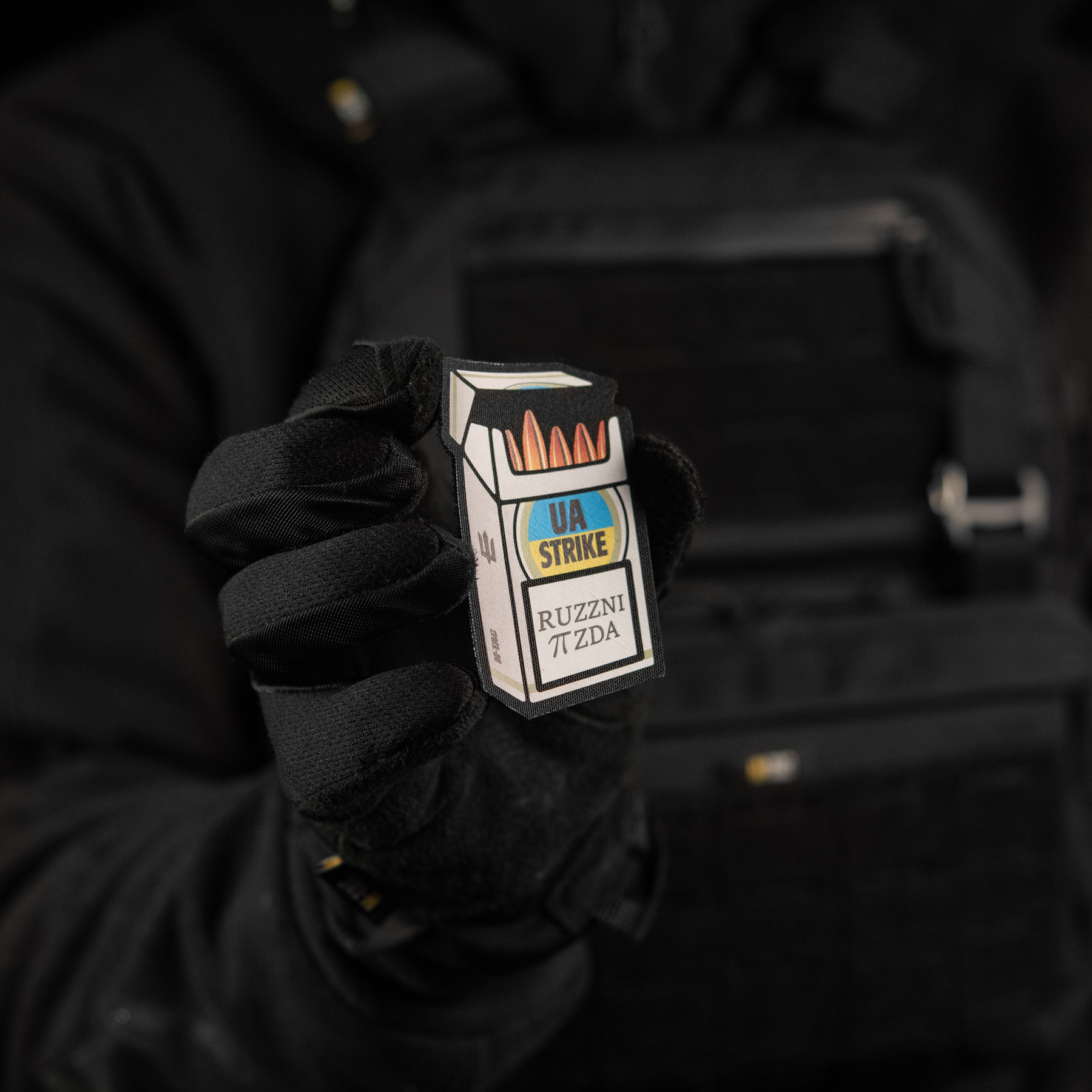 M-Tac нашивка UA STRIKE Black — 7