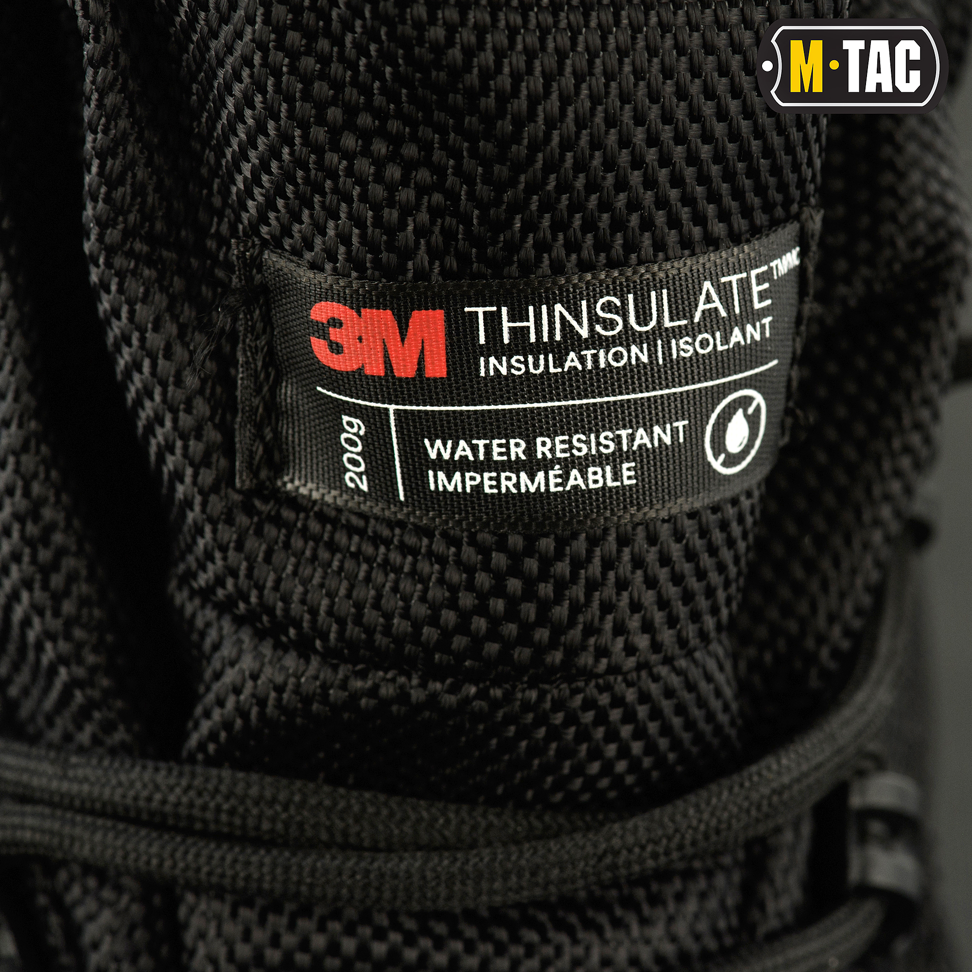 M-Tac ботинки тактические зимние Thinsulate Black — 13