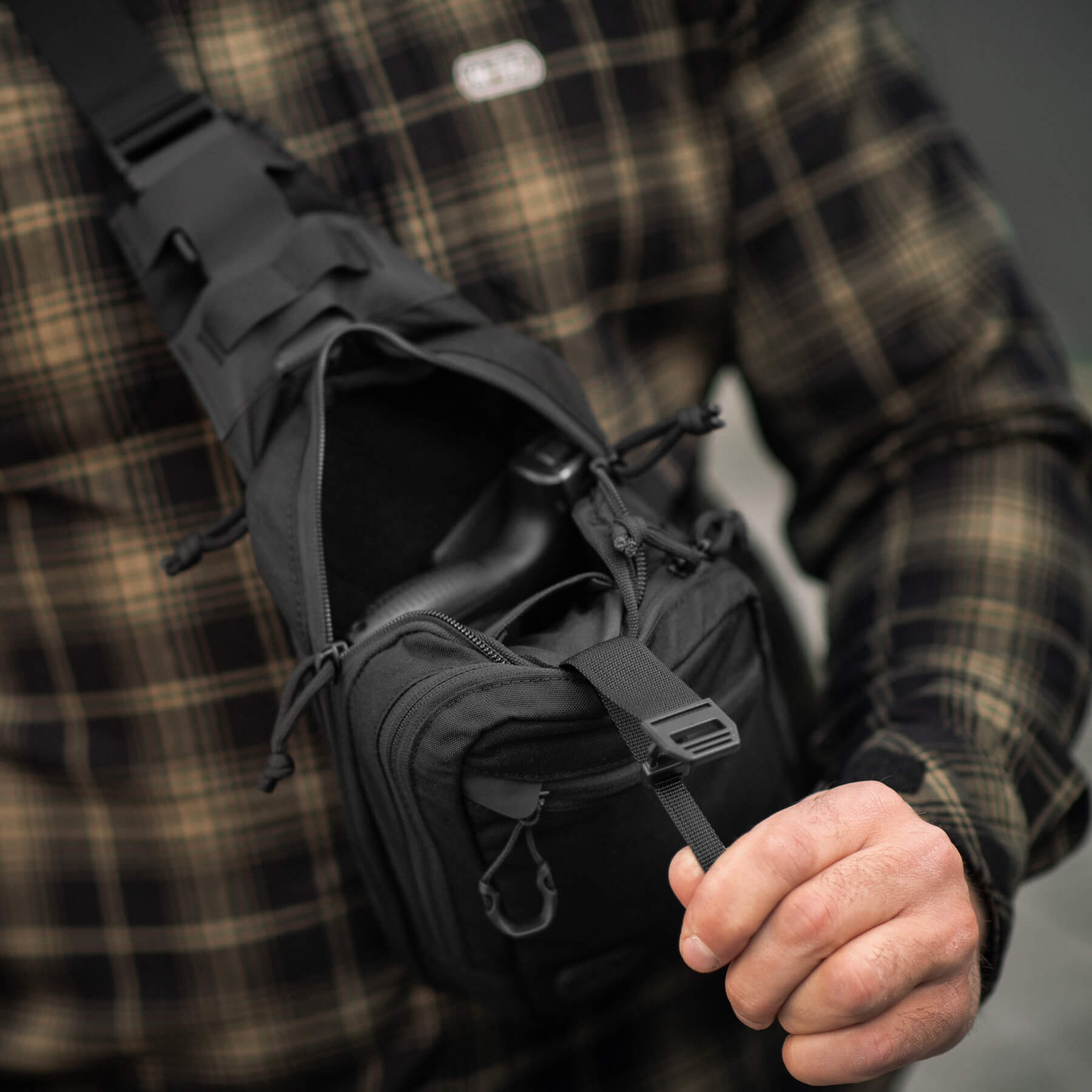 M-Tac сумка Sling Pistol Bag Black — 28