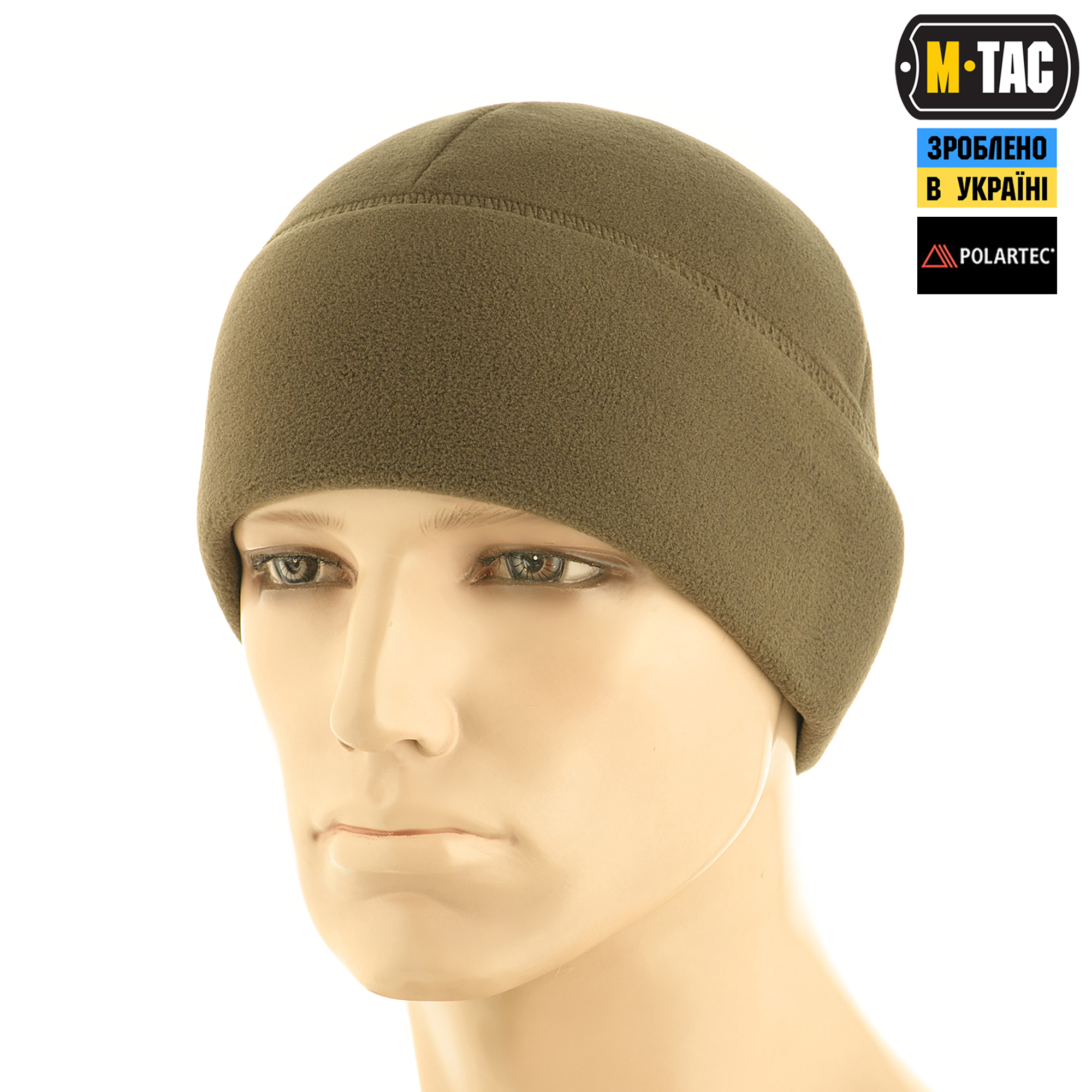 M-Tac шапка Watch Cap флис Polartec Dark Olive — 2