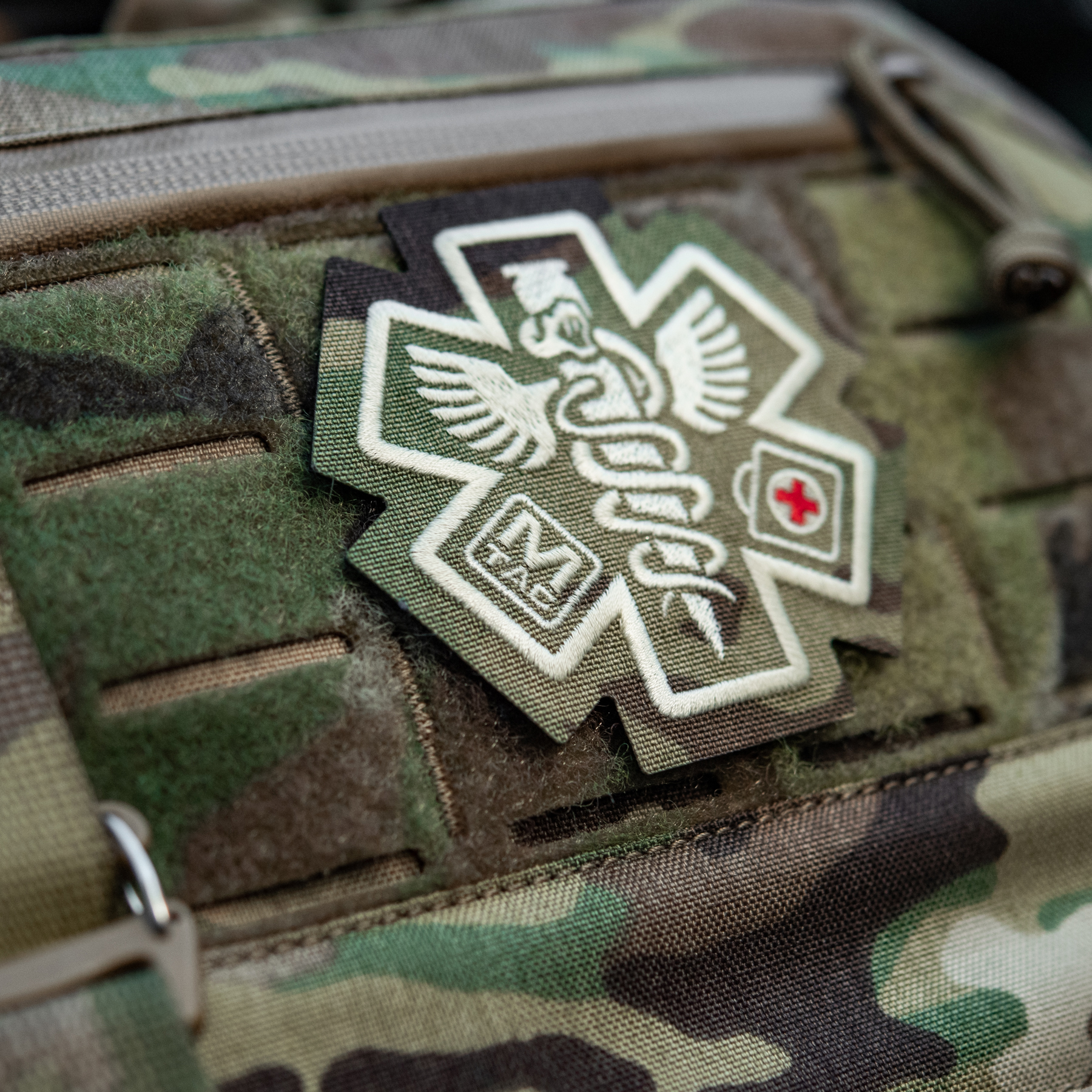 M-Tac нашивка Paramedic (вышивка) Multicam — 7