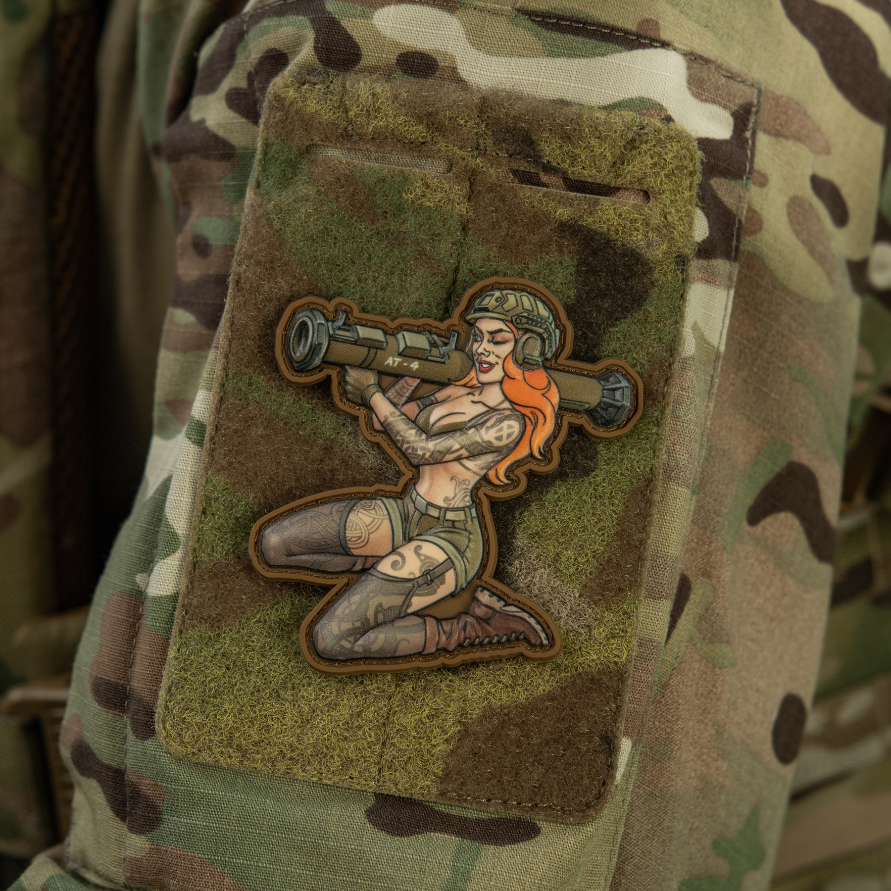 M-Tac нашивка girl №10 PVC Skandinavik — 14