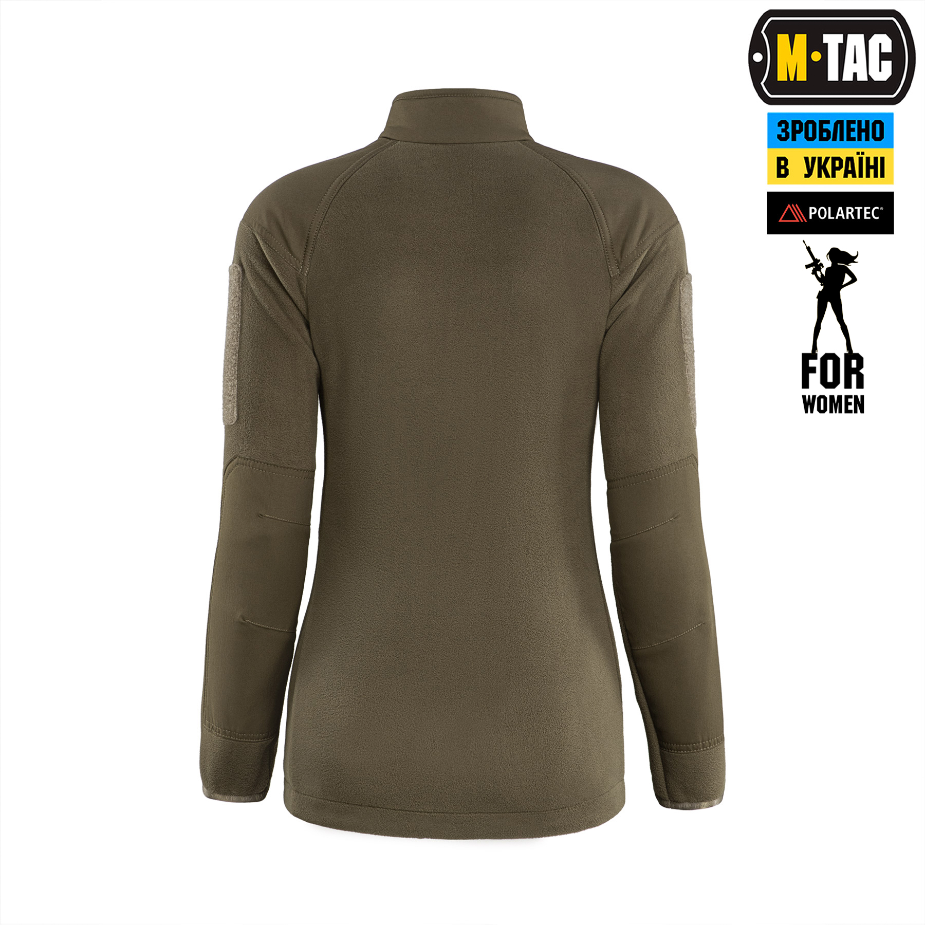 M-Tac куртка Combat Fleece Polartec Jacket Lady Dark Olive — 5