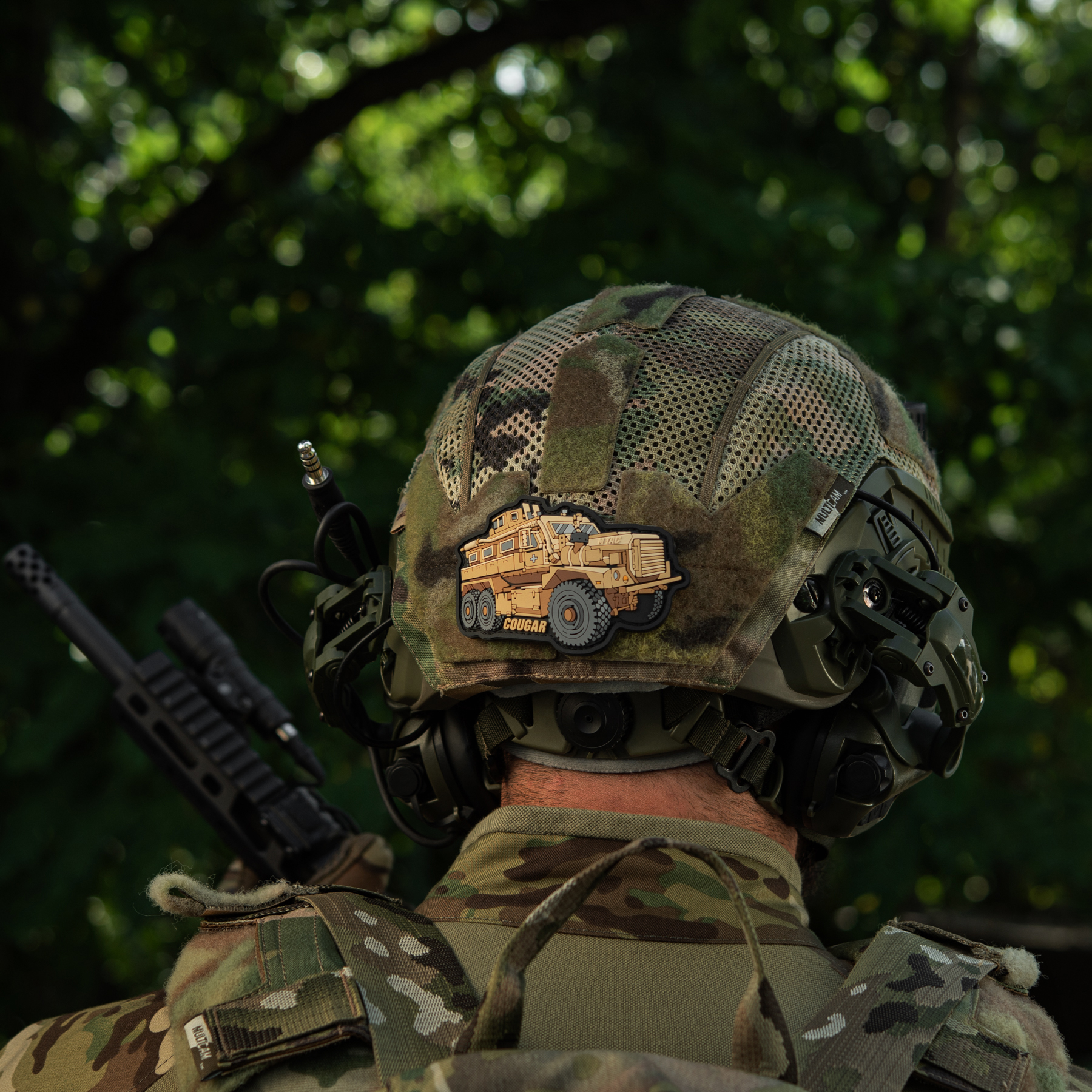 M-Tac нашивка Cougar (PVC) — 10