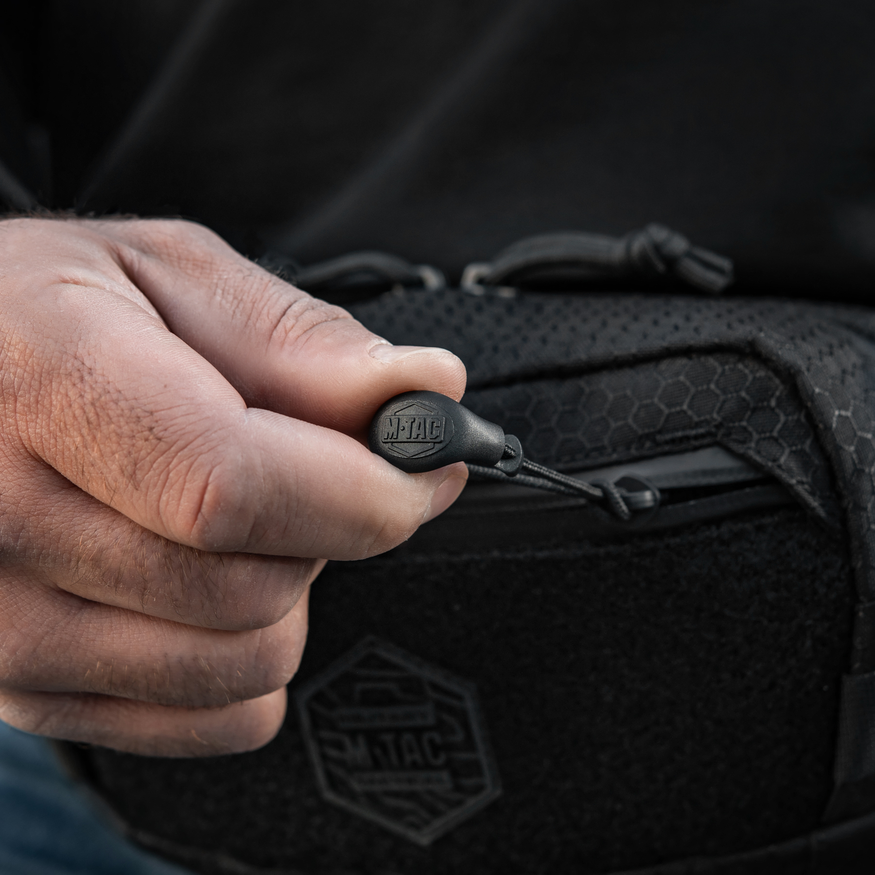 M-Tac сумка Waist Bag Hex Black — 15