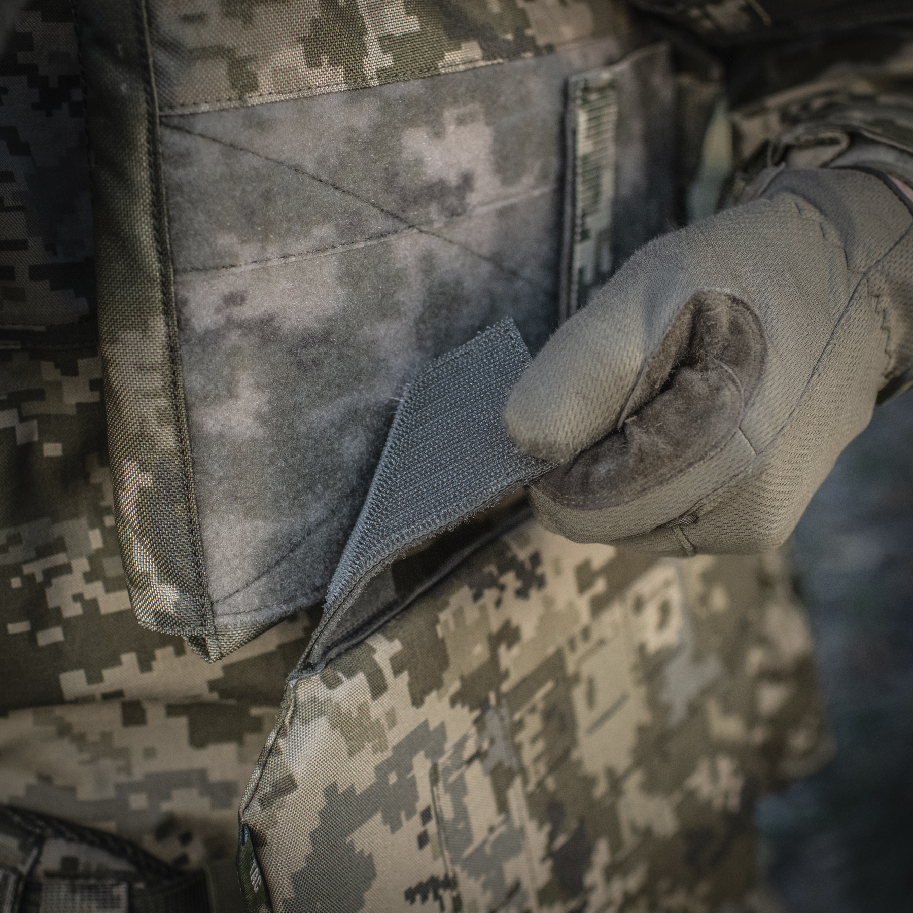 M-Tac фартук противоосколочный с баллистическим пакетом 1 класс (FMS) Laser Cut MM14 — 18