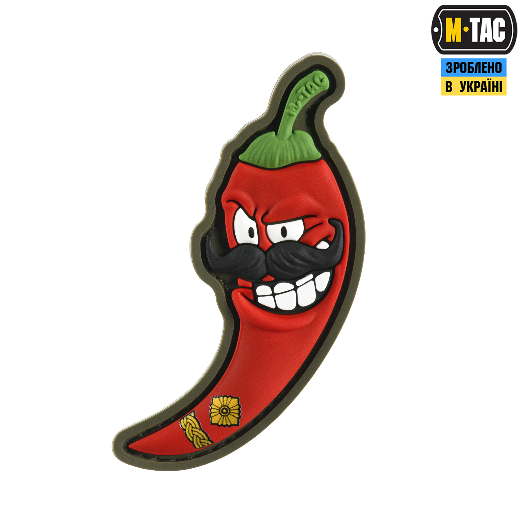 M-Tac нашивка Перчик 3D майор (PVC) — 2