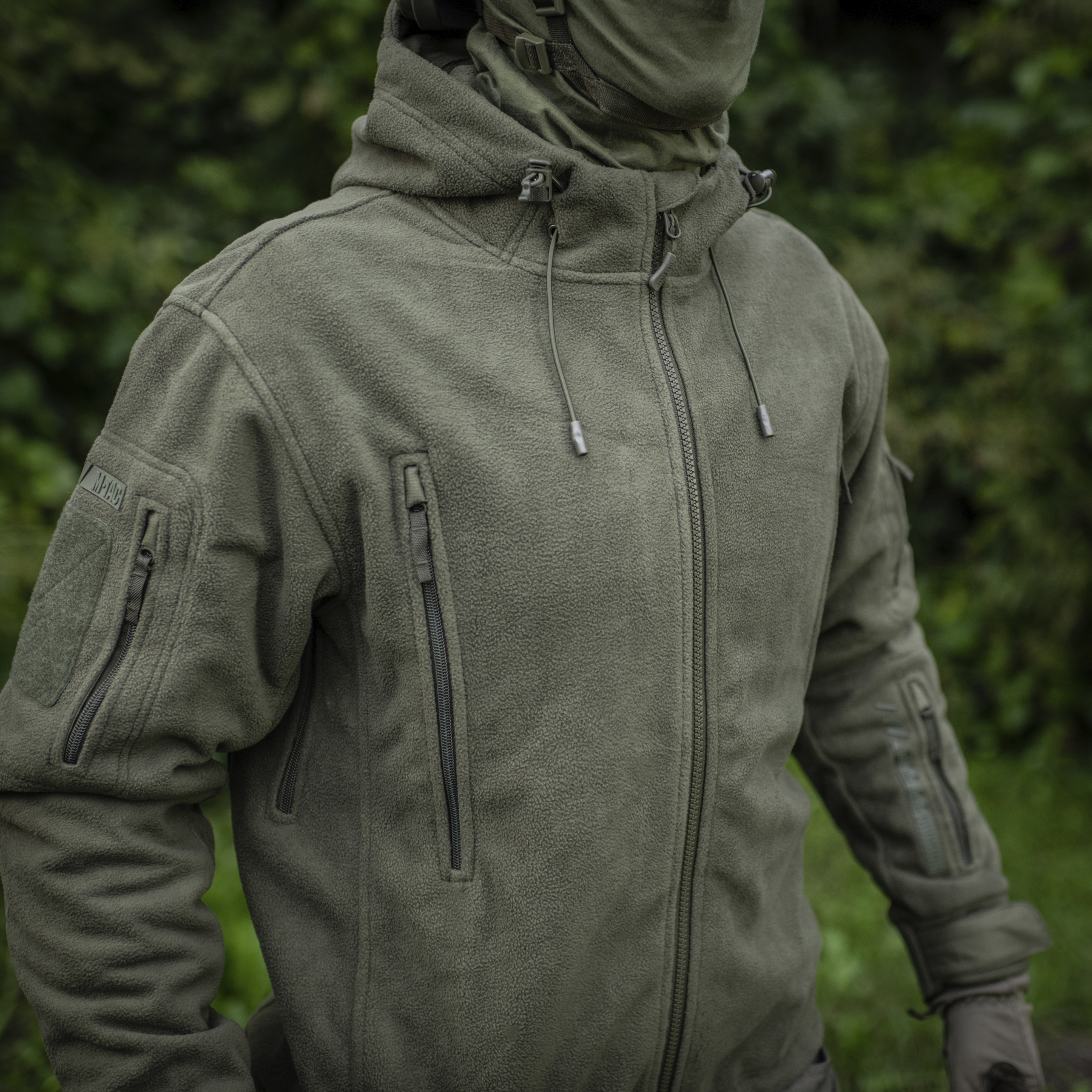 M-Tac куртка флисовая Windblock Division Gen.II Army Olive — 23
