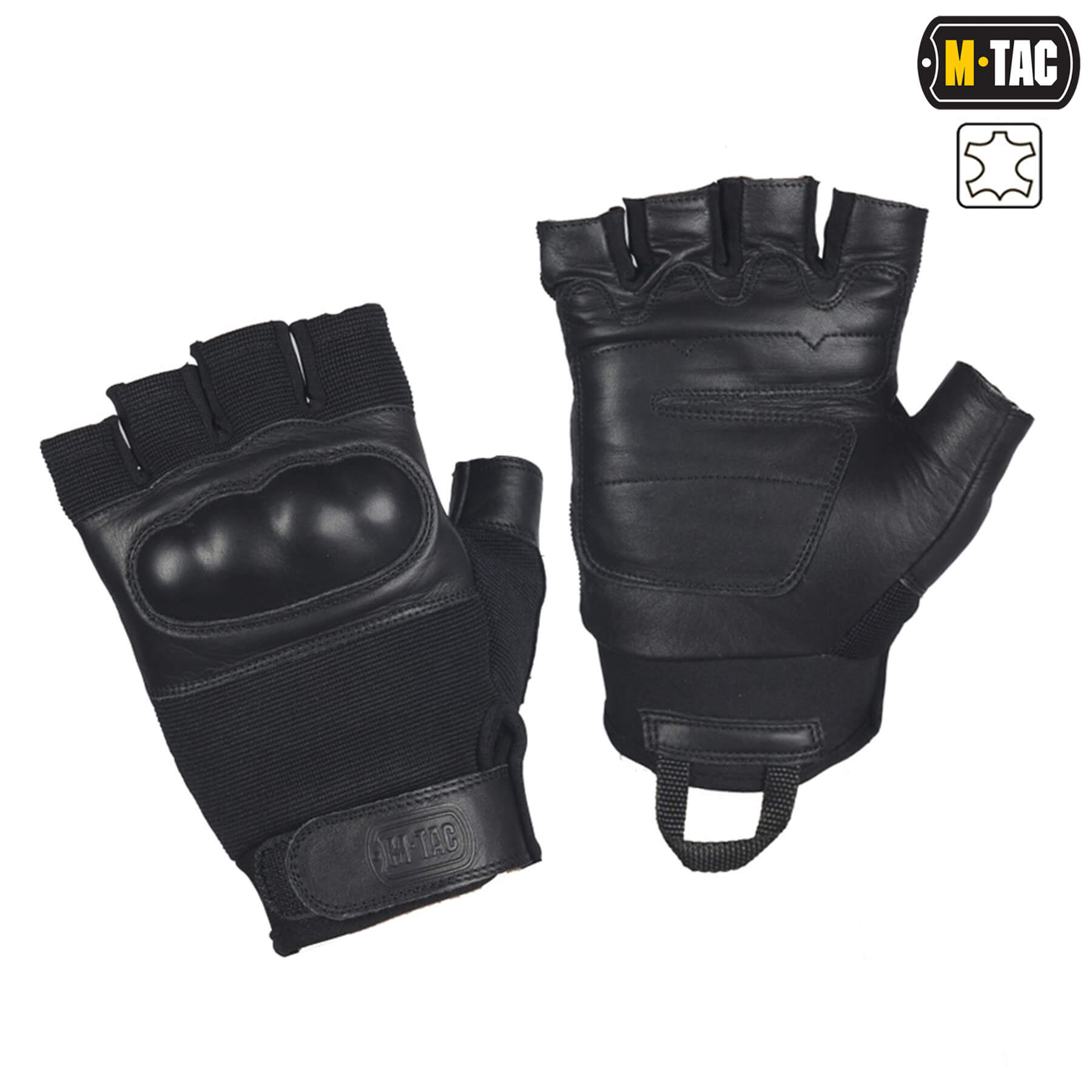 M-Tac перчатки беспалые Assault Mk.4 Black — 2