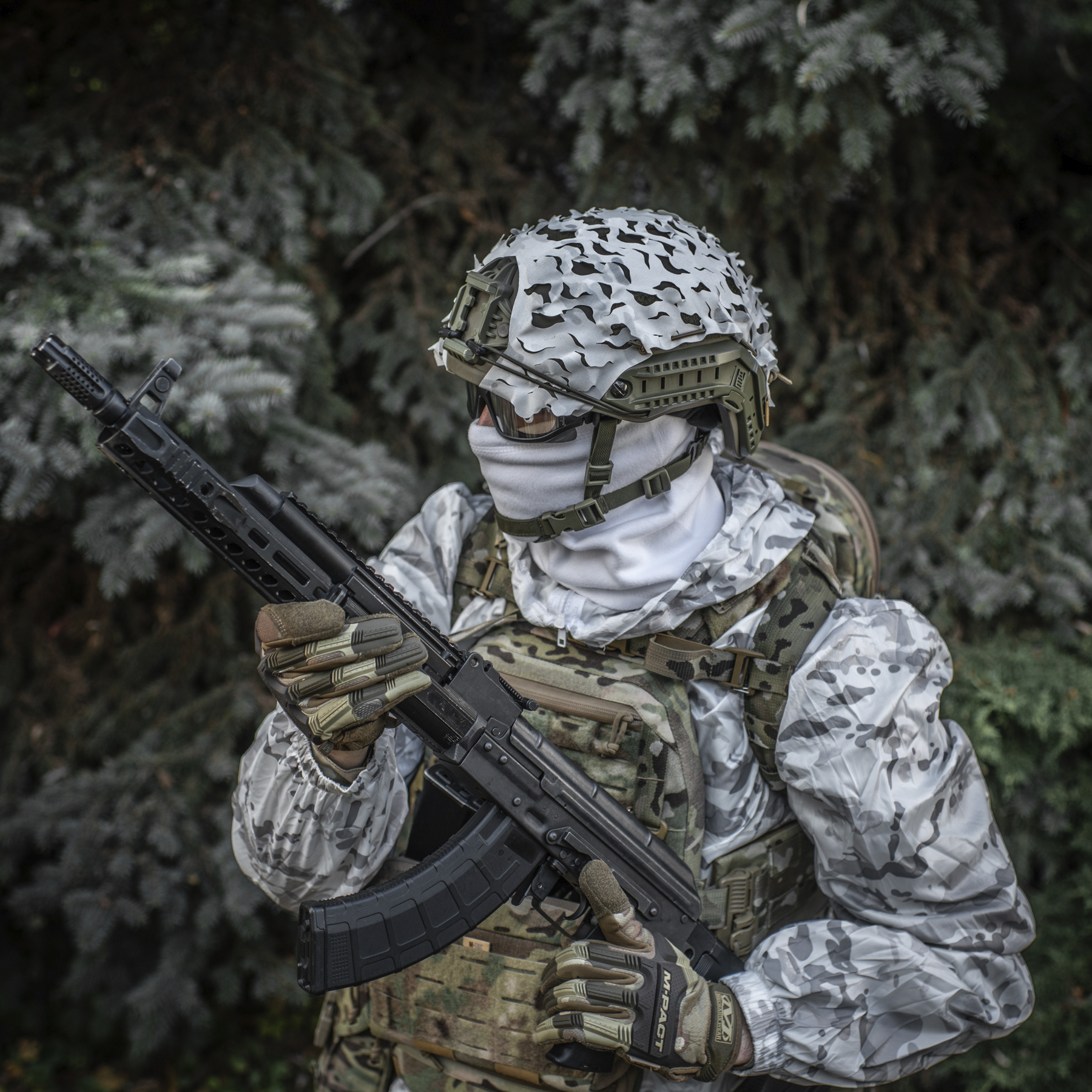 M-Tac кавер на шлем Вільха FAST Multicam Alpine — 11