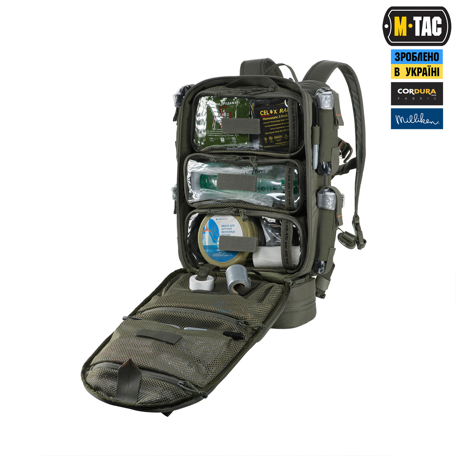 M-Tac рюкзак боевого медика Elite Ranger Green — 13