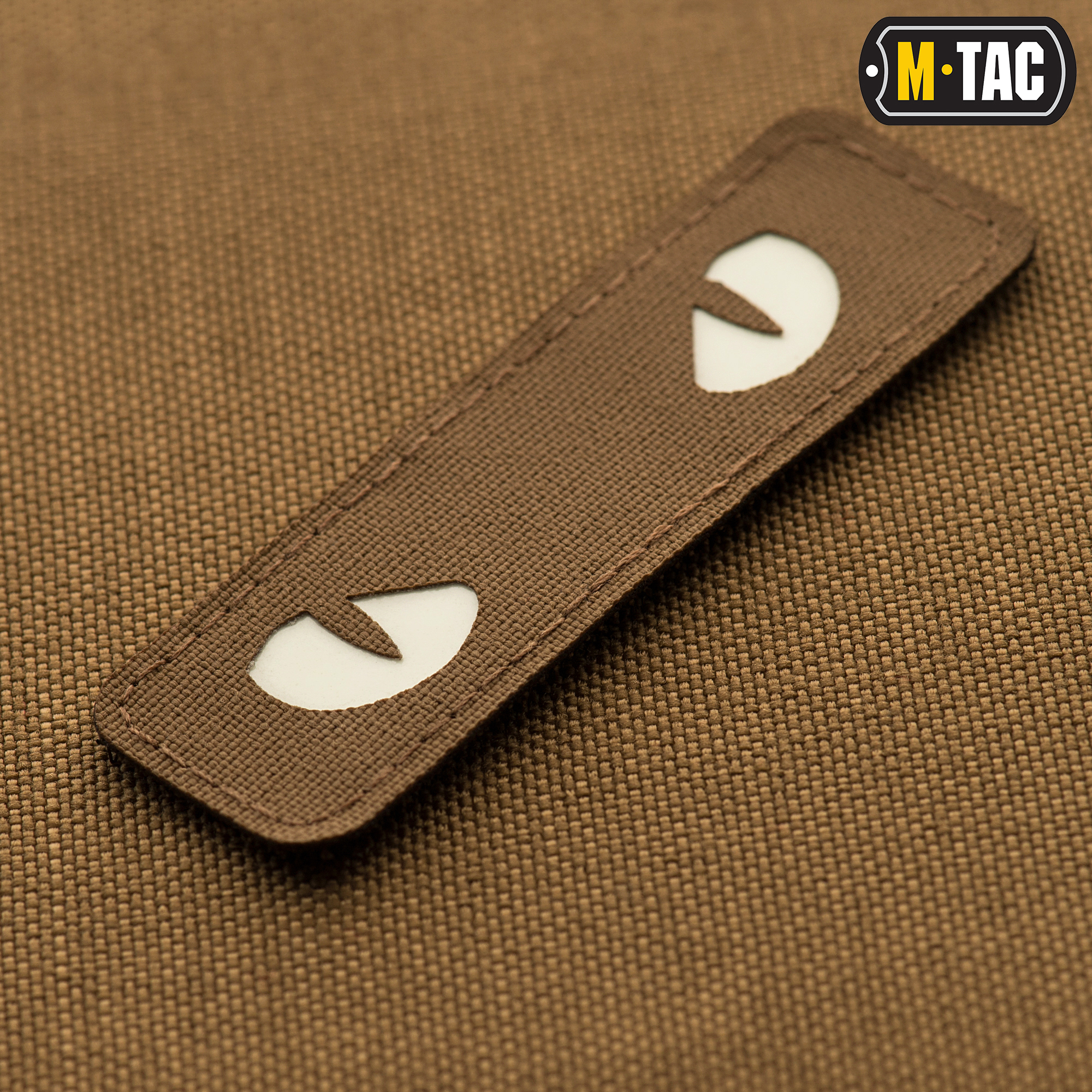 M-Tac нашивка Cat Eyes Laser Cut Coyote/GID — 4