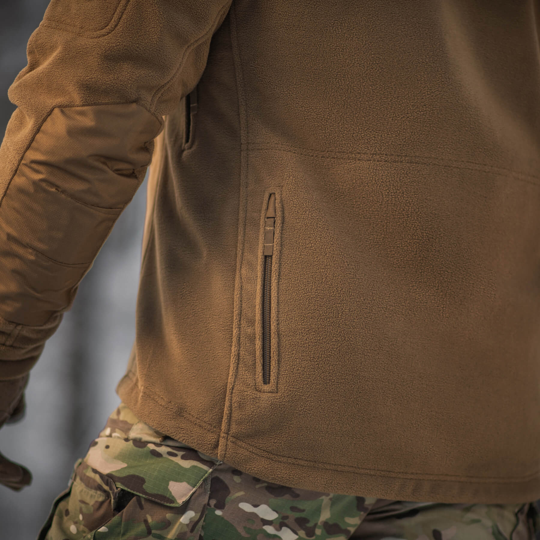 M-Tac куртка флисовая Windblock Division Gen.III Coyote Brown — 38