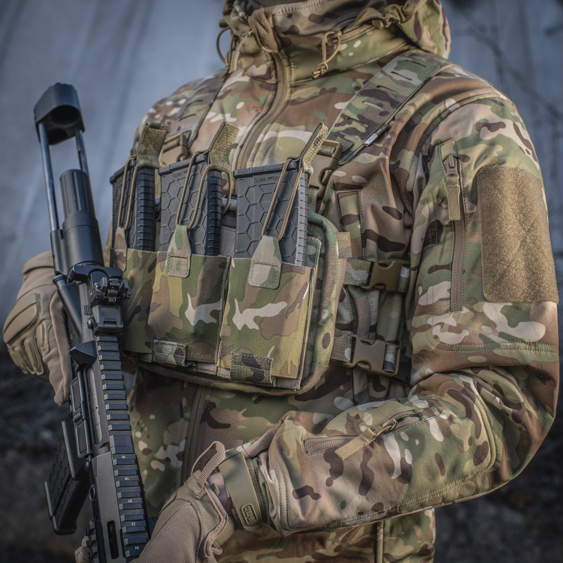 M-Tac подсумок эластичный на 1 магазин Elite Multicam — 7