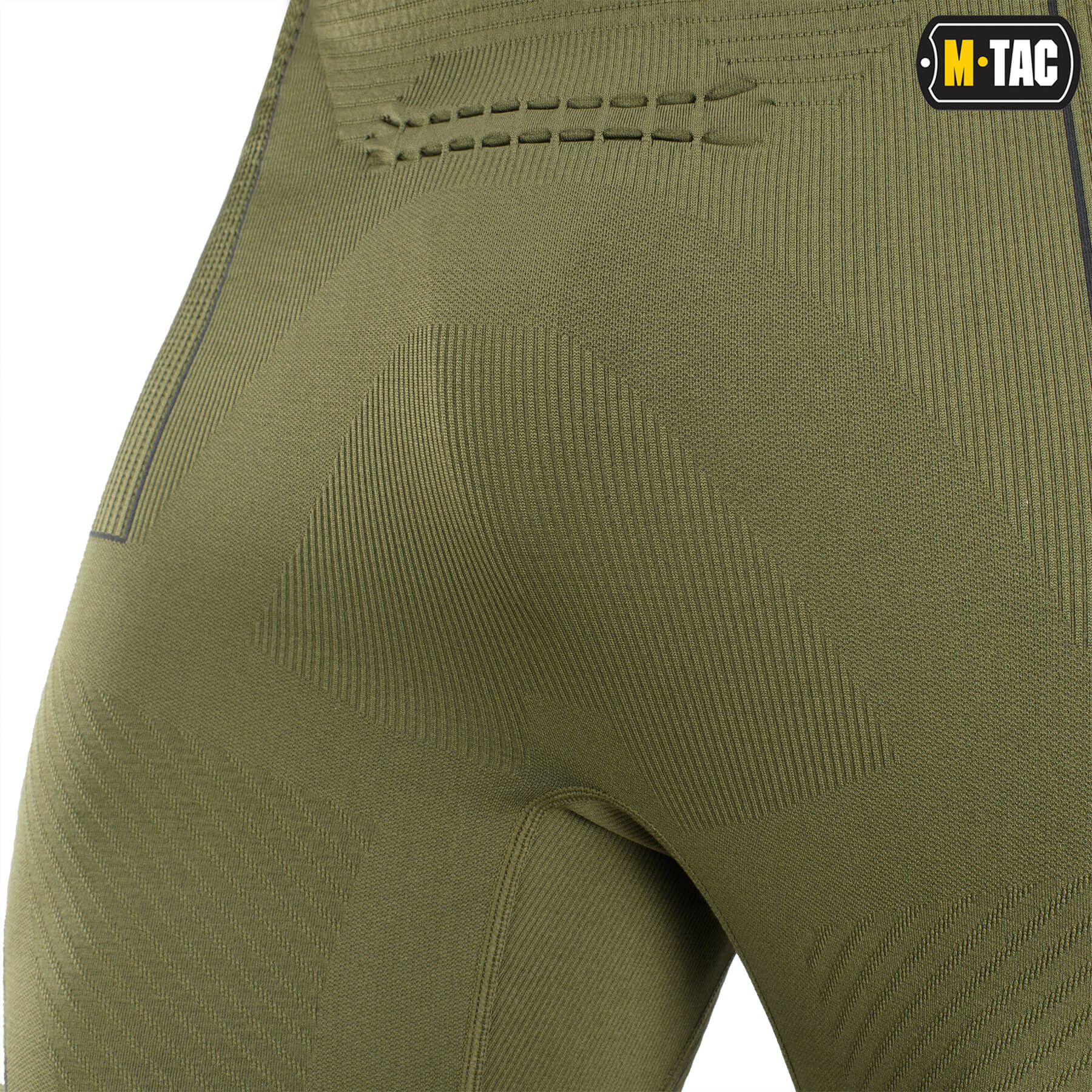 M-Tac термобрюки компрессионные Ranger Green/Dark Grey — 7