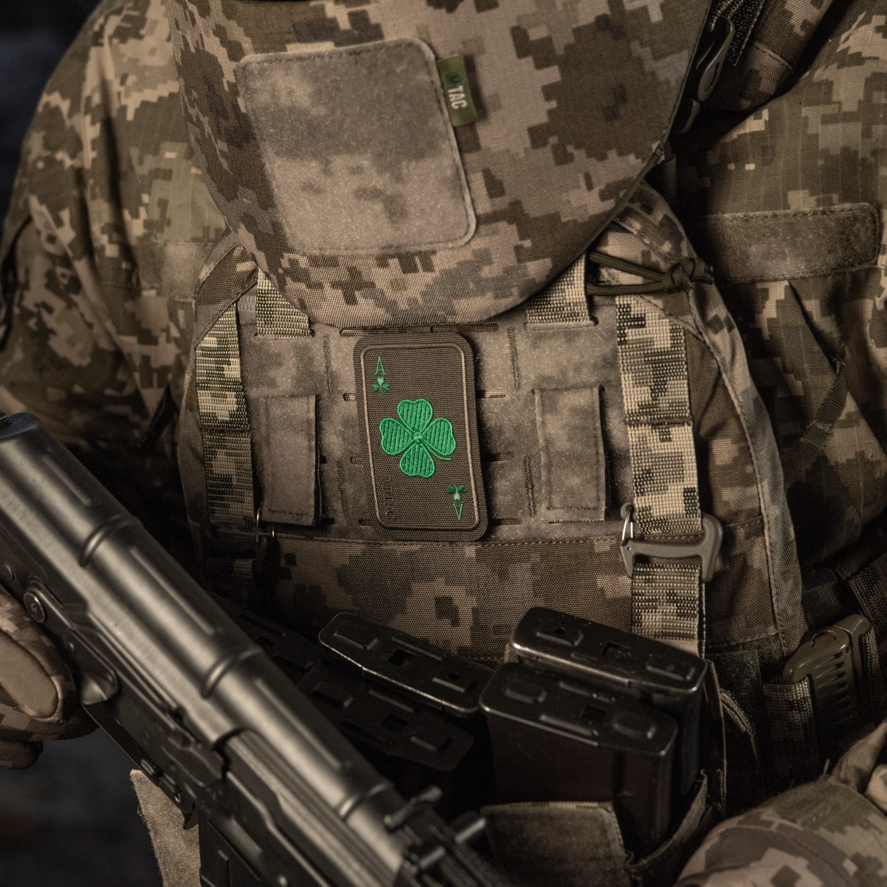 M-Tac нашивка Фартовая Карта (вышивка) Ranger Green — 11